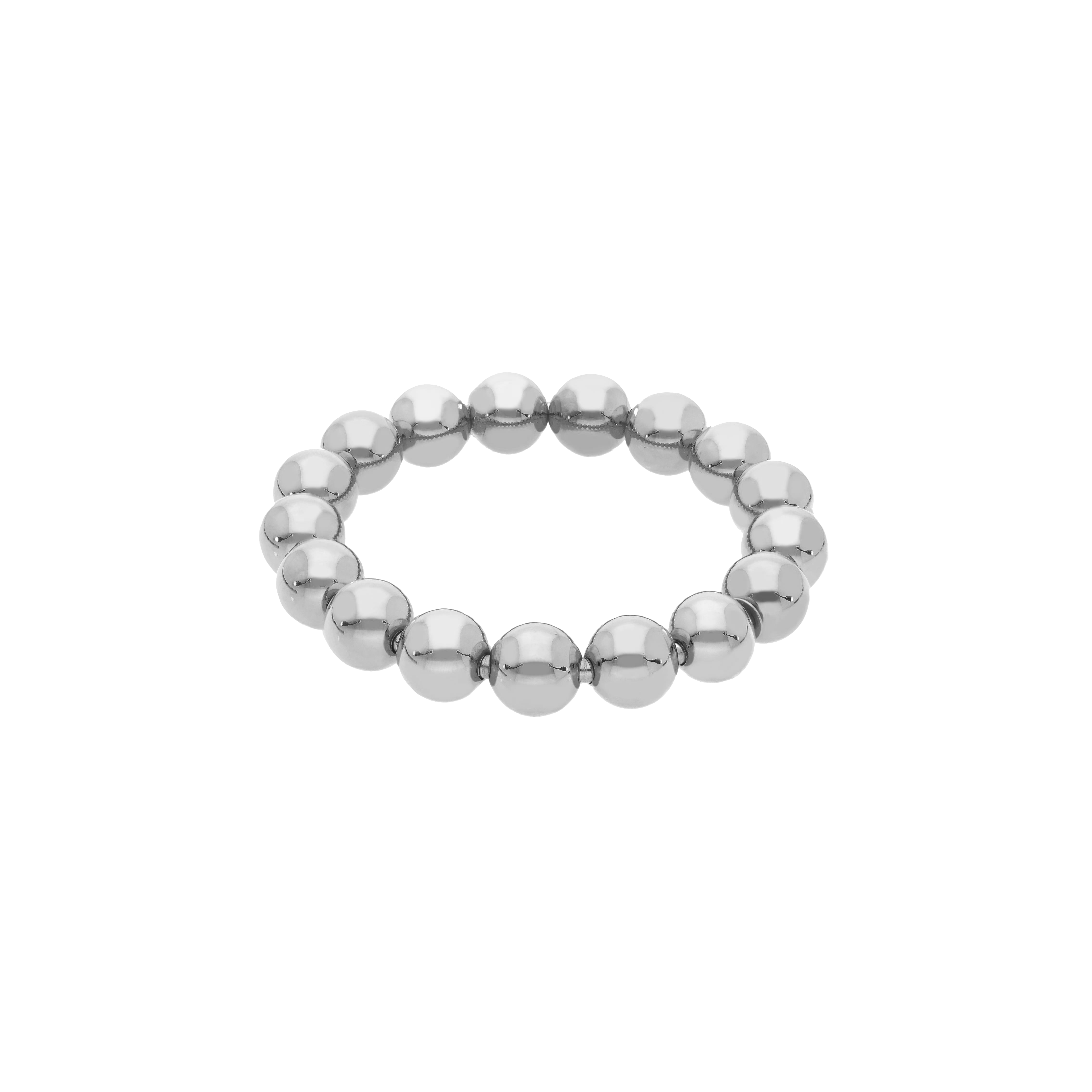 Bartorelli Italian Jewels | BRACCIALE BOULES IN ORO BIANCO - 174549 (1)