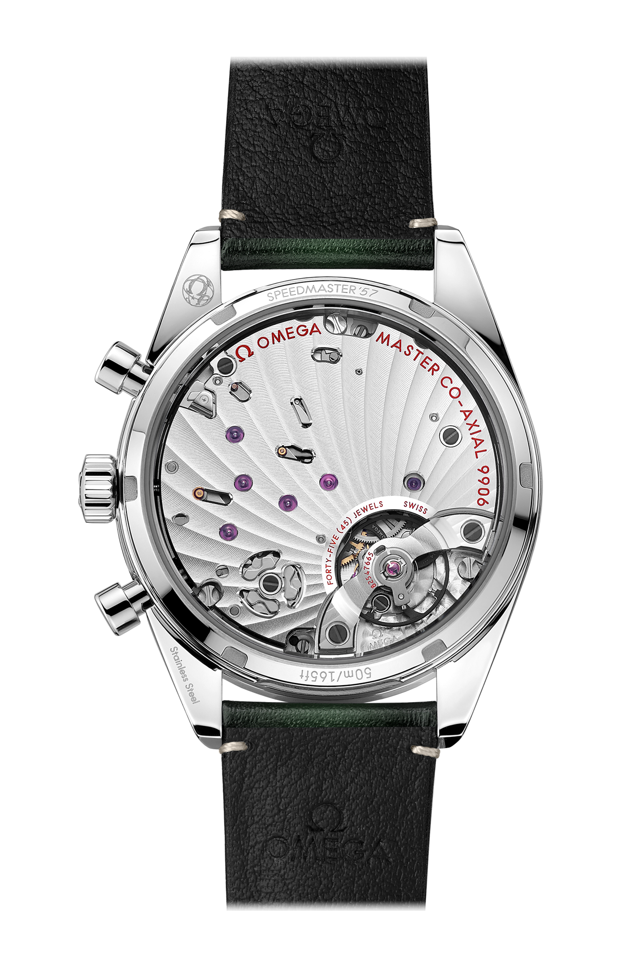 Omega | SPEEDMASTER '57 40,5 MM, ACCIAIO SU PELLE - 332.12.41.51.10.001 (2)