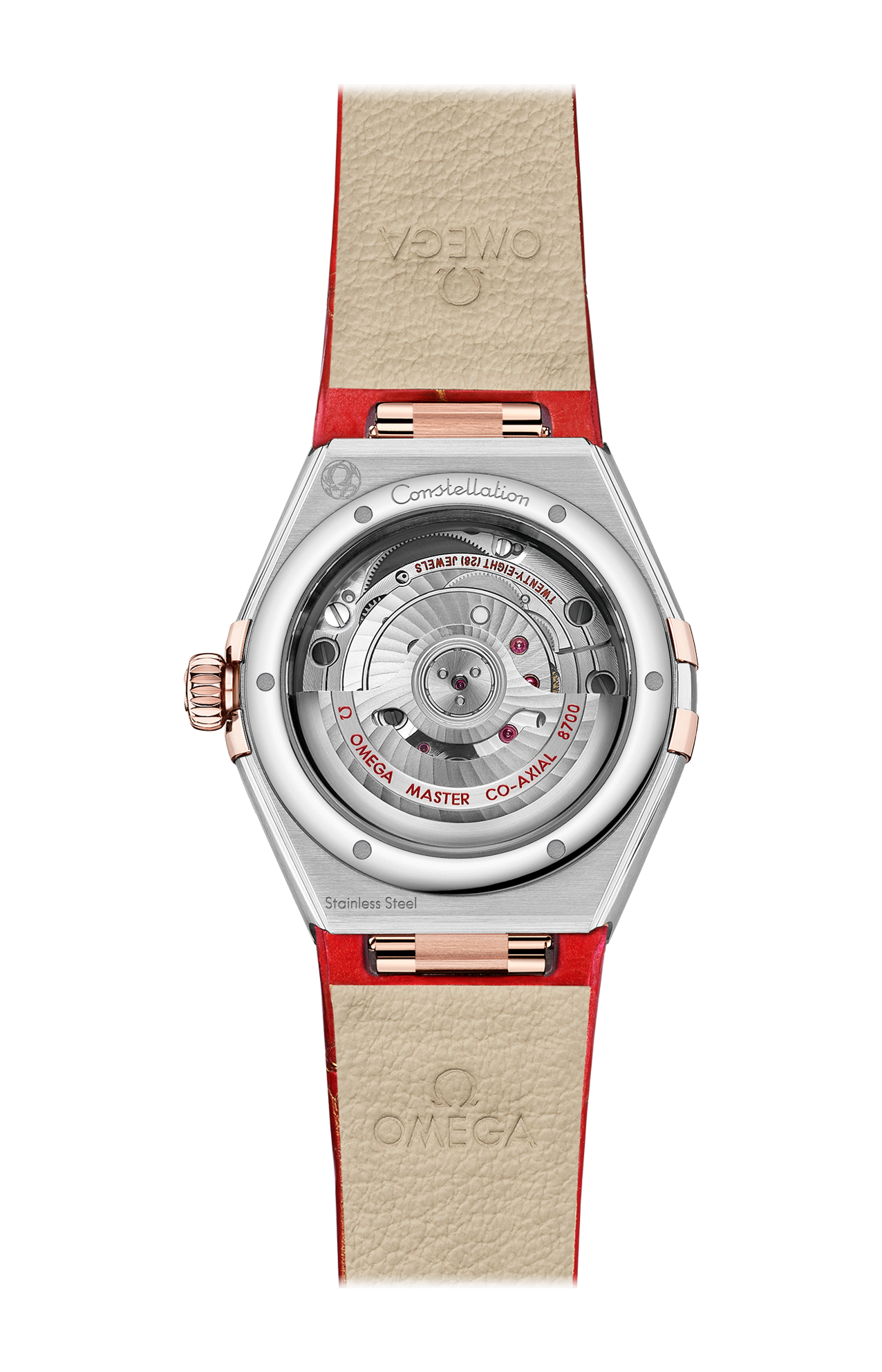 Omega | CONSTELLATION 29 MM, ACCIAIO-ORO SEDNA&trade; SU PELLE - 131.28.29.20.99.002 (2)