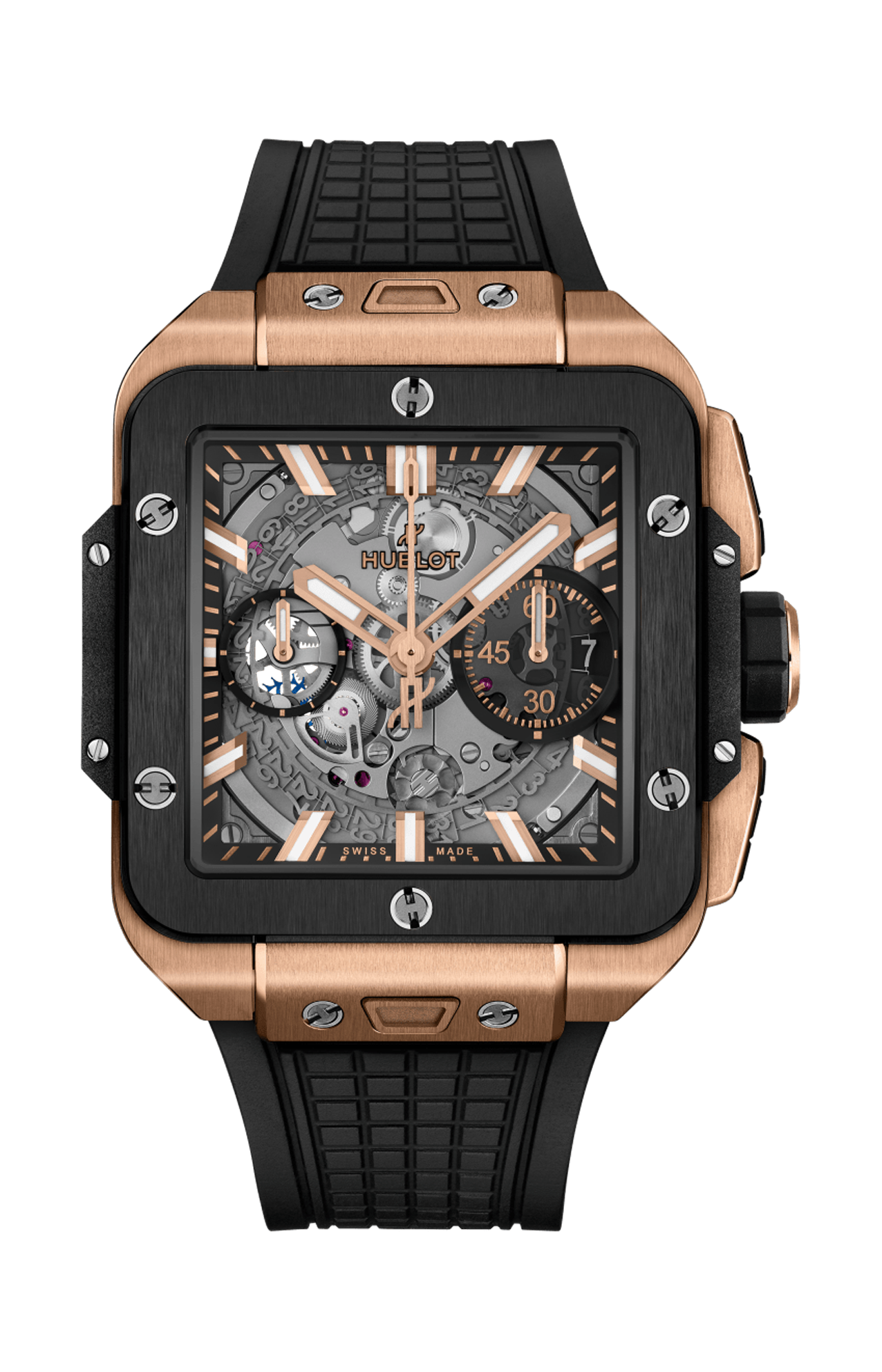 Hublot | SQUARE BANG UNICO KING GOLD CERAMIC 42 MM - 821.OM.0180.RX (1)