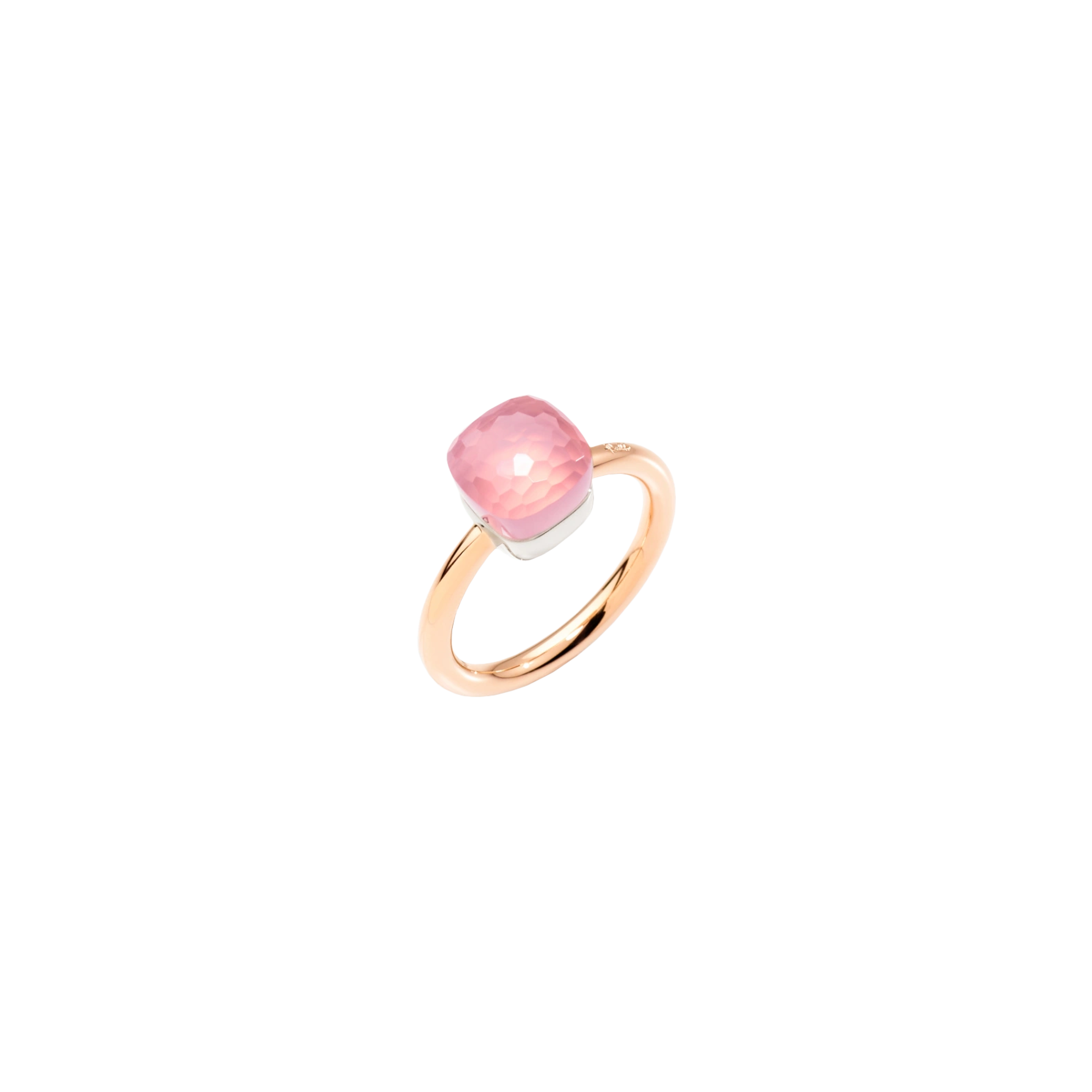 Pomellato | ANELLO NUDO PETIT IN ORO ROSA E QUARZO ROSA - PAB4030O6000000QR - PAB4030O6000000QR (1)