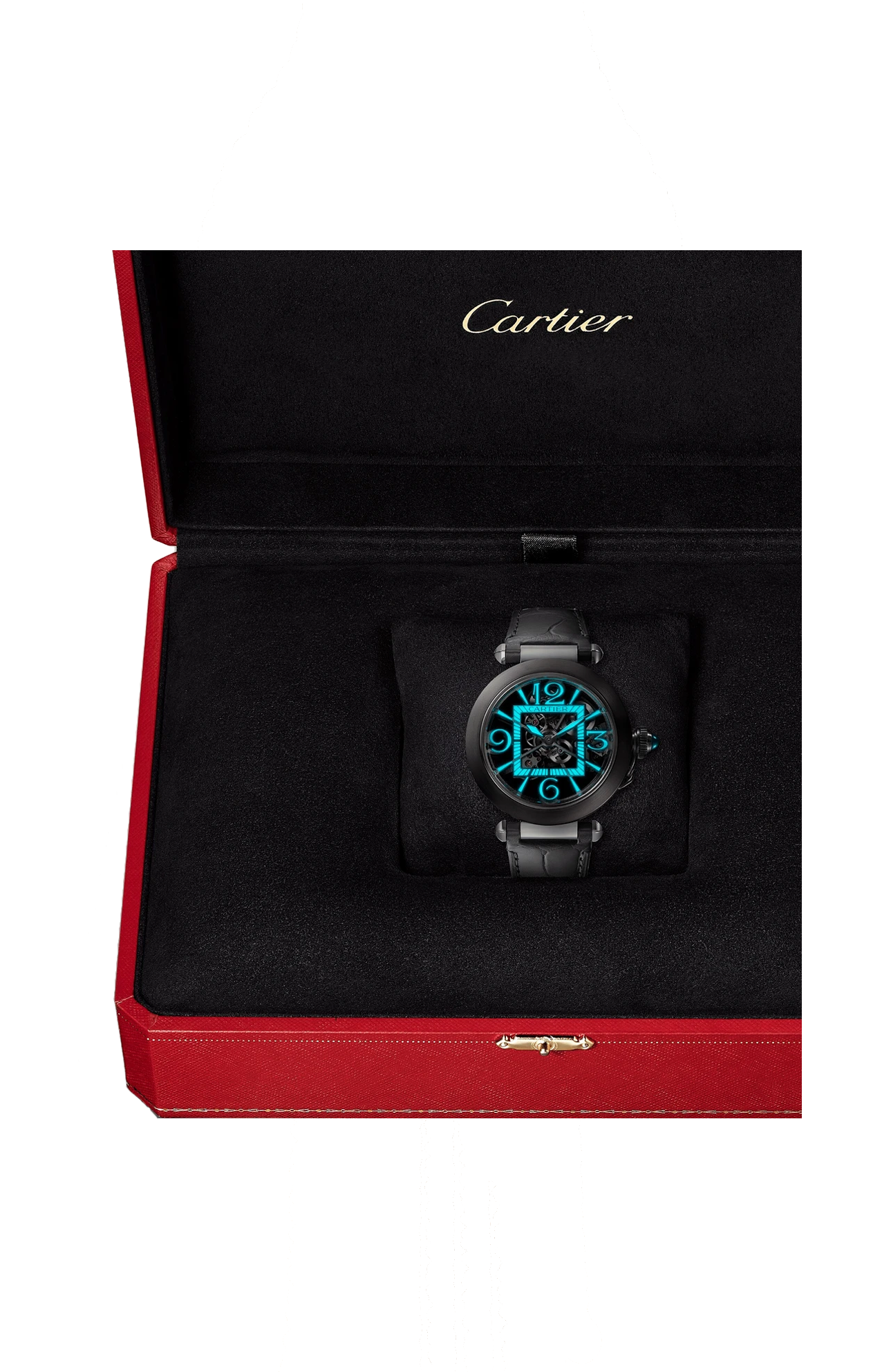 Cartier | PASHA DE CARTIER, 41 MM, ACCIAIO, SCHELETRATO, AUTOMATICO - WHPA0017 (2)