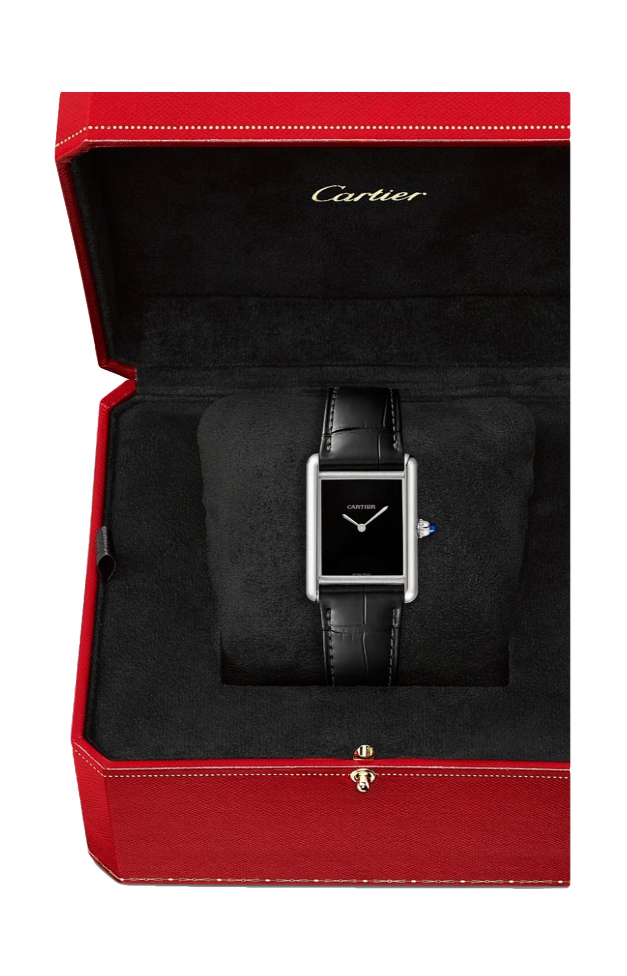 Cartier | TANK MUST DE CARTIER, MODELLO GRANDE, ACCIAIO, QUARZO - WSTA0108 (2)