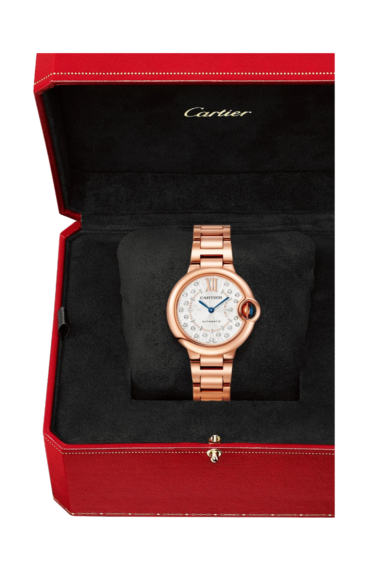 Cartier | BALLON BLEU DE CARTIER 33 MM, AUTOMATICO, ORO ROSA - WGBB0054 (2)