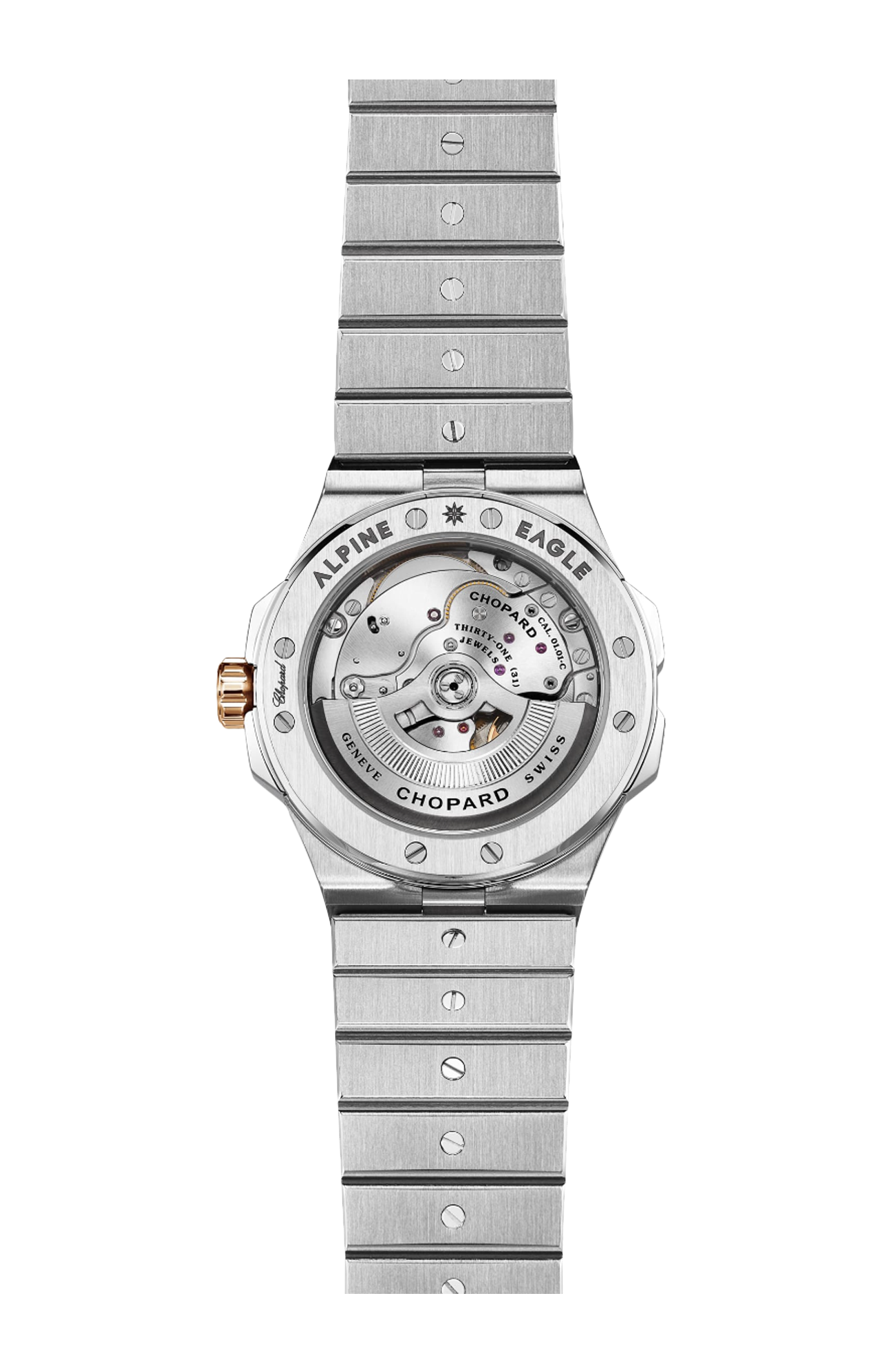 Chopard | ALPINE EAGLE 41 MM, AUTOMATICO, ORO ROSA ETICO, LUCENT STEEL&trade; - 298600 (2)