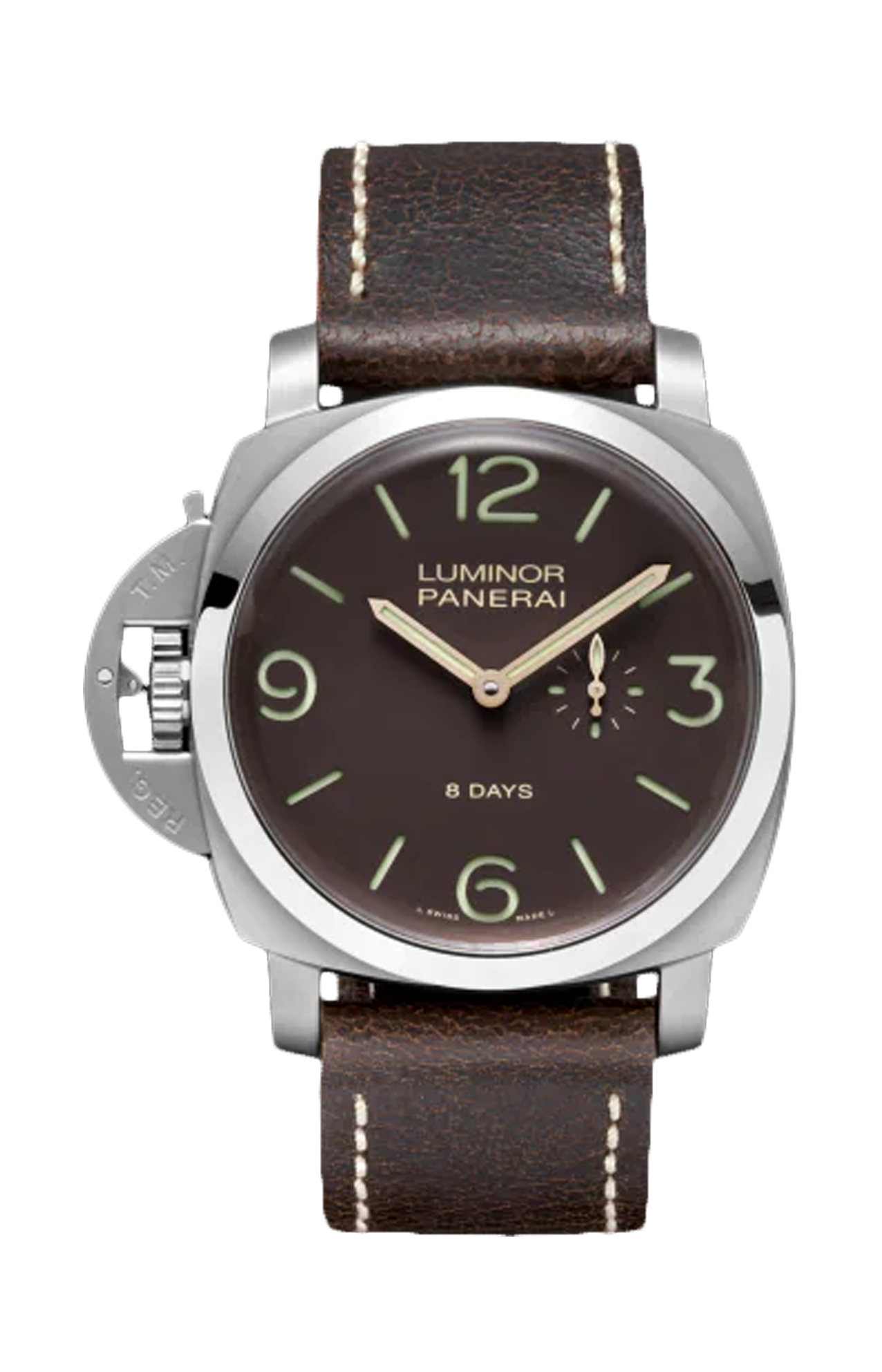 Panerai | LUMINOR 1950 LEFT-HANDED 8 DAYS TITANIO - 47MM - SPECIAL EDITION - PAM00368 (1)