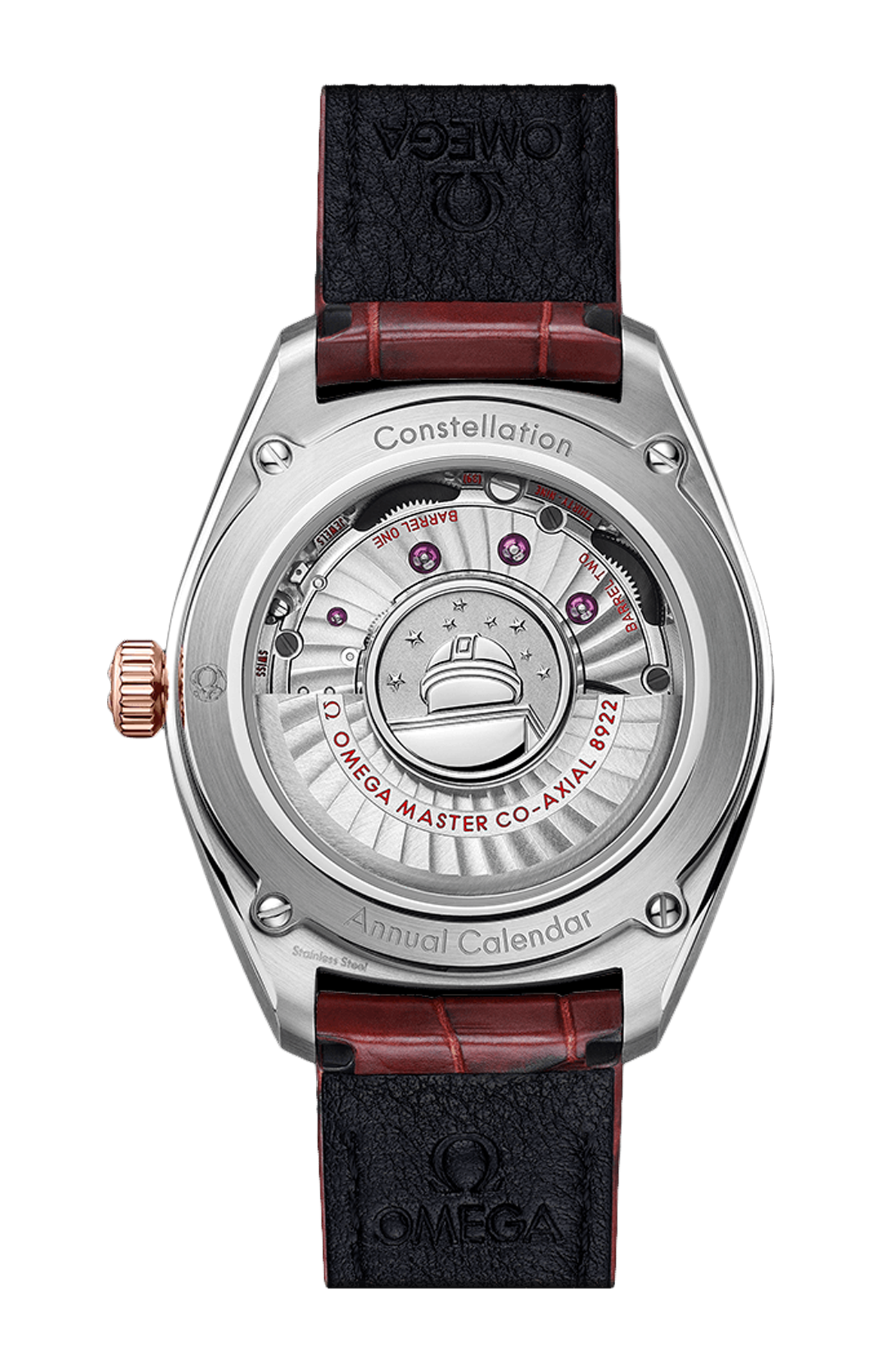 Omega | CONSTELLATION GLOBEMASTER 41 MM, ACCIOIO-ORO SEDNA&trade; SU PELLE - 130.23.41.22.11.001 (2)