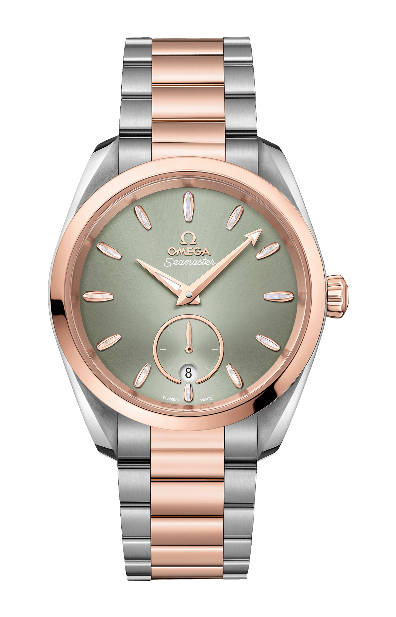 Omega | SEAMASTER AQUA TERRA 150M 38 MM, ACCIAIO-ORO SEDNA&trade; SU ACCIAIO-ORO SEDNA&trade; - 220.20.38.20.10.001 (1)