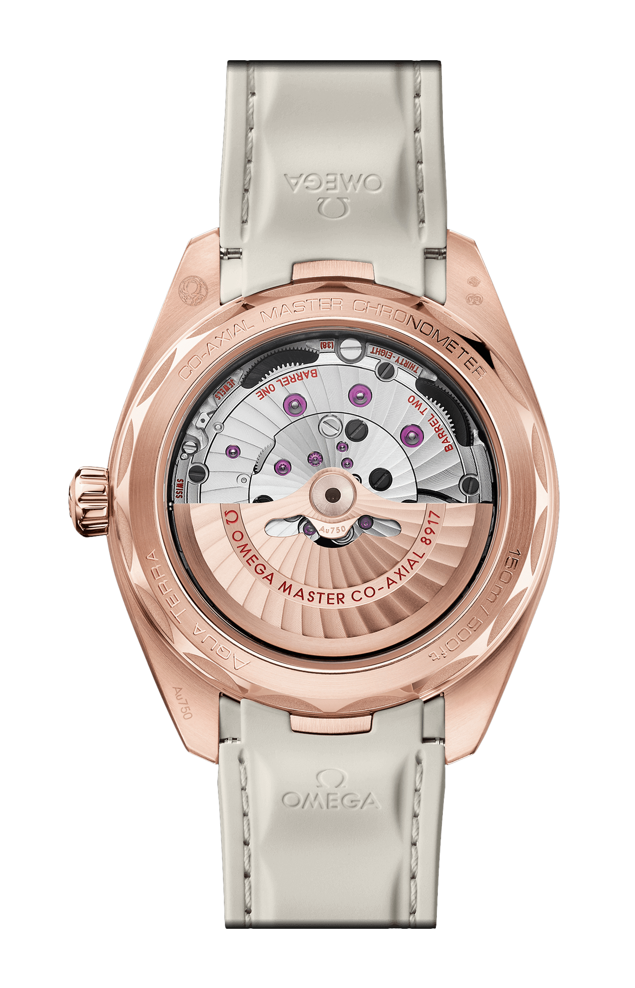 Omega | SEAMASTER AQUA TERRA 150M 41 MM, ORO SEDNA&trade; SU CAUCCI&Ugrave; - 220.52.41.21.02.001 (2)