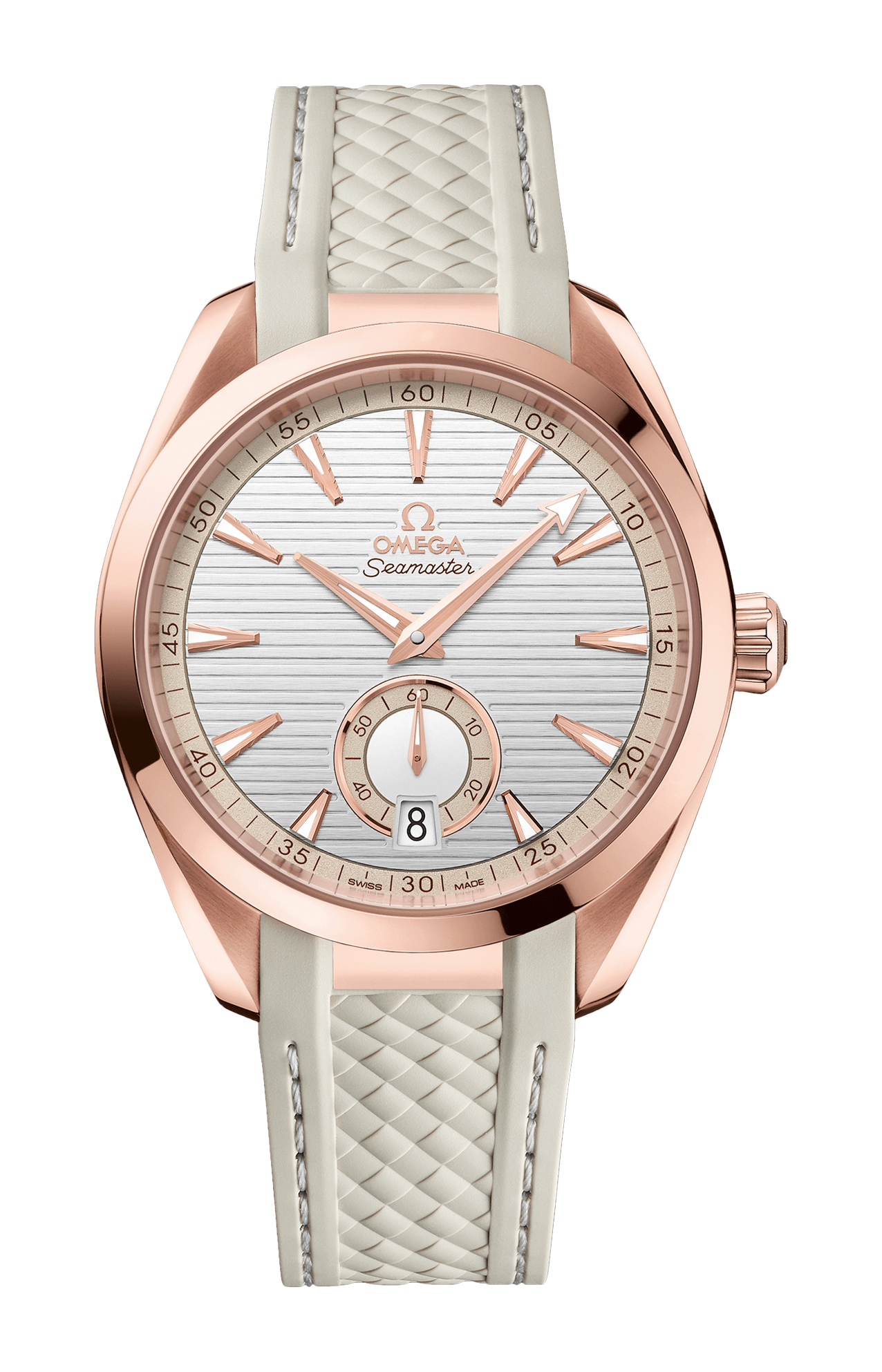 Omega | SEAMASTER AQUA TERRA 150M 41 MM, ORO SEDNA&trade; SU CAUCCI&Ugrave; - 220.52.41.21.02.001 (1)