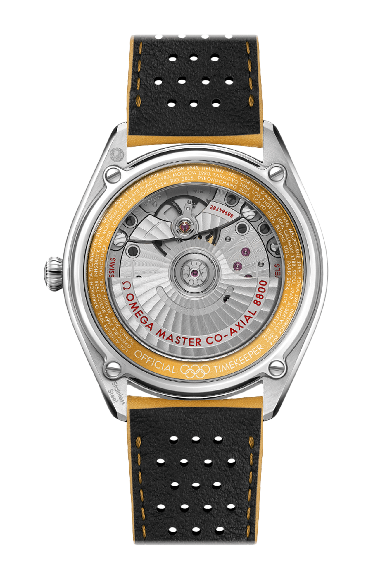 Omega | SEAMASTER OLYMPIC OFFICIAL TIMEKEEPER 39,5 MM, ACCIAIO SU PELLE - LIMITED EDITION - 522.32.40.20.01.002 (2)