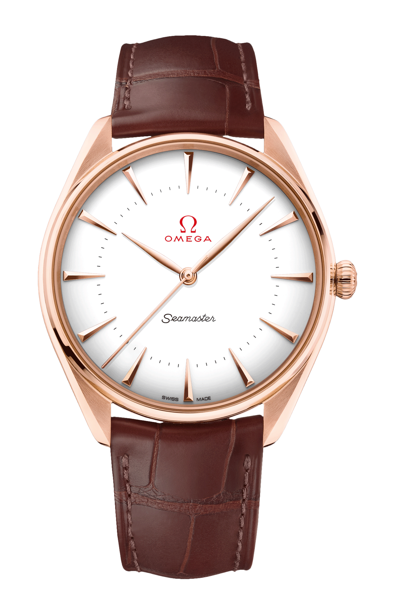 Omega | SEAMASTER OLYMPIC OFFICIAL TIMEKEEPER 39,5 MM, ORO SEDNA&trade; SU PELLE - 522.53.40.20.04.003 (1)