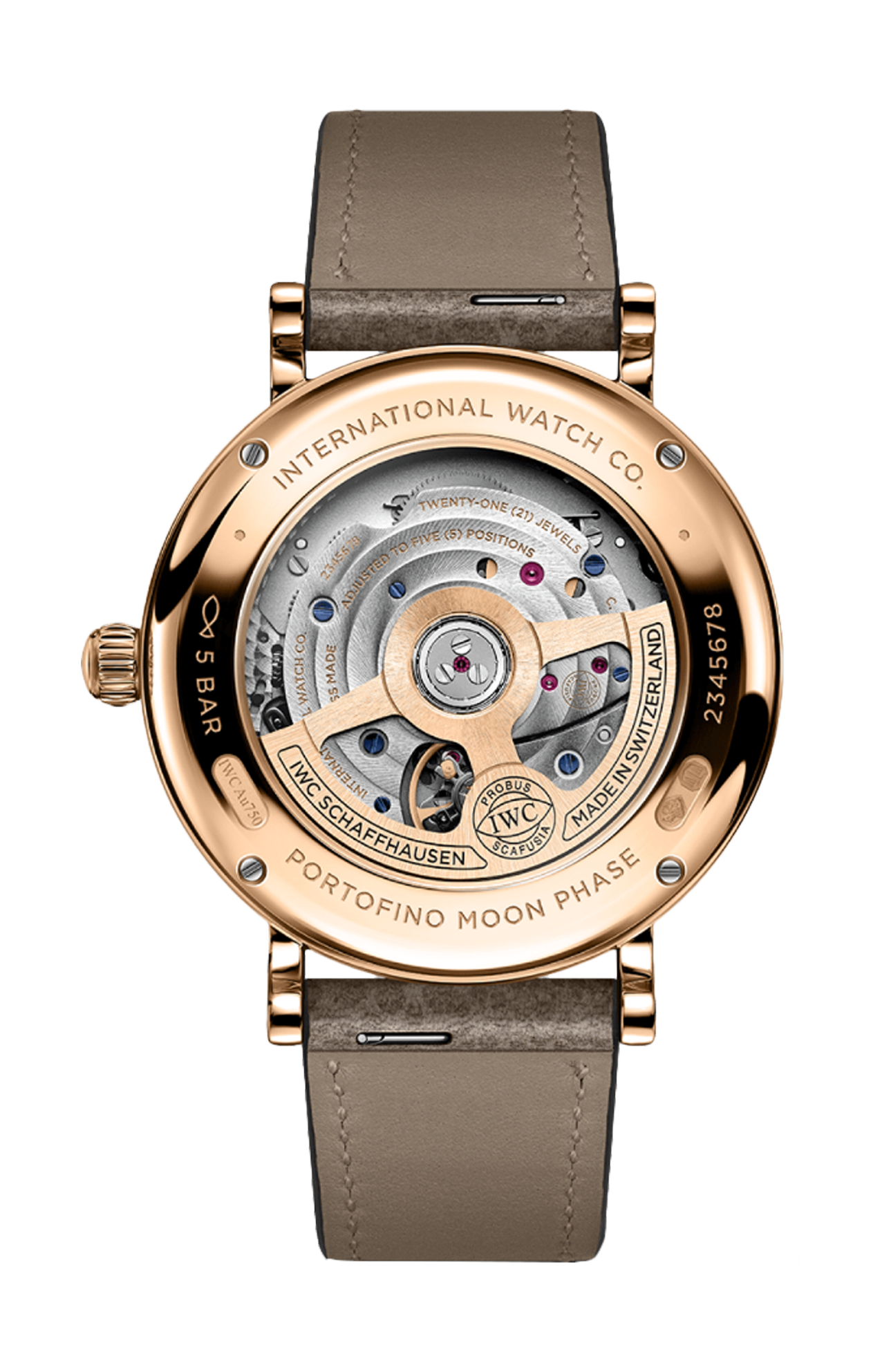 Iwc Schaffhausen | PORTOFINO AUTOMATIC MOON PHASE 37 - IW659602 (2)