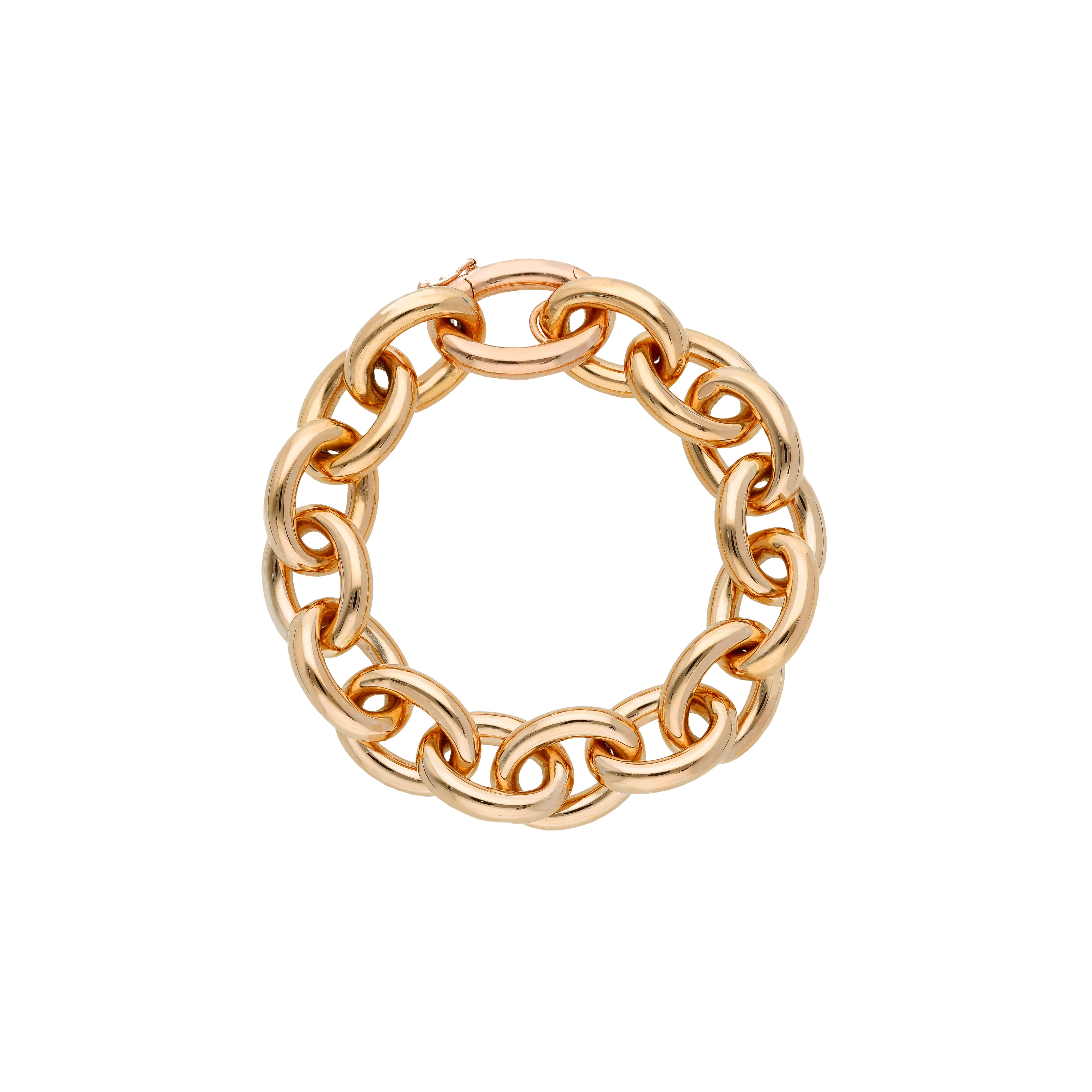 Bartorelli Italian Jewels | BRACCIALE MAGLIA CATENA IN ORO ROSA - 248834 (1)