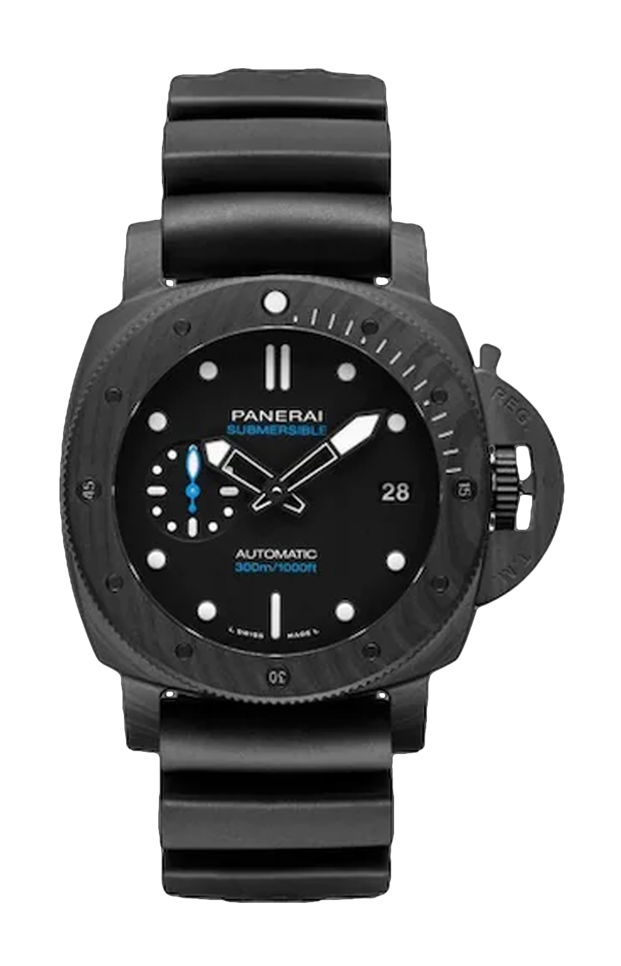 Panerai | SUBMERSIBLE CARBOTECH&trade; 42 MM - DOPPIO CINTURINO - PAM01592 (1)