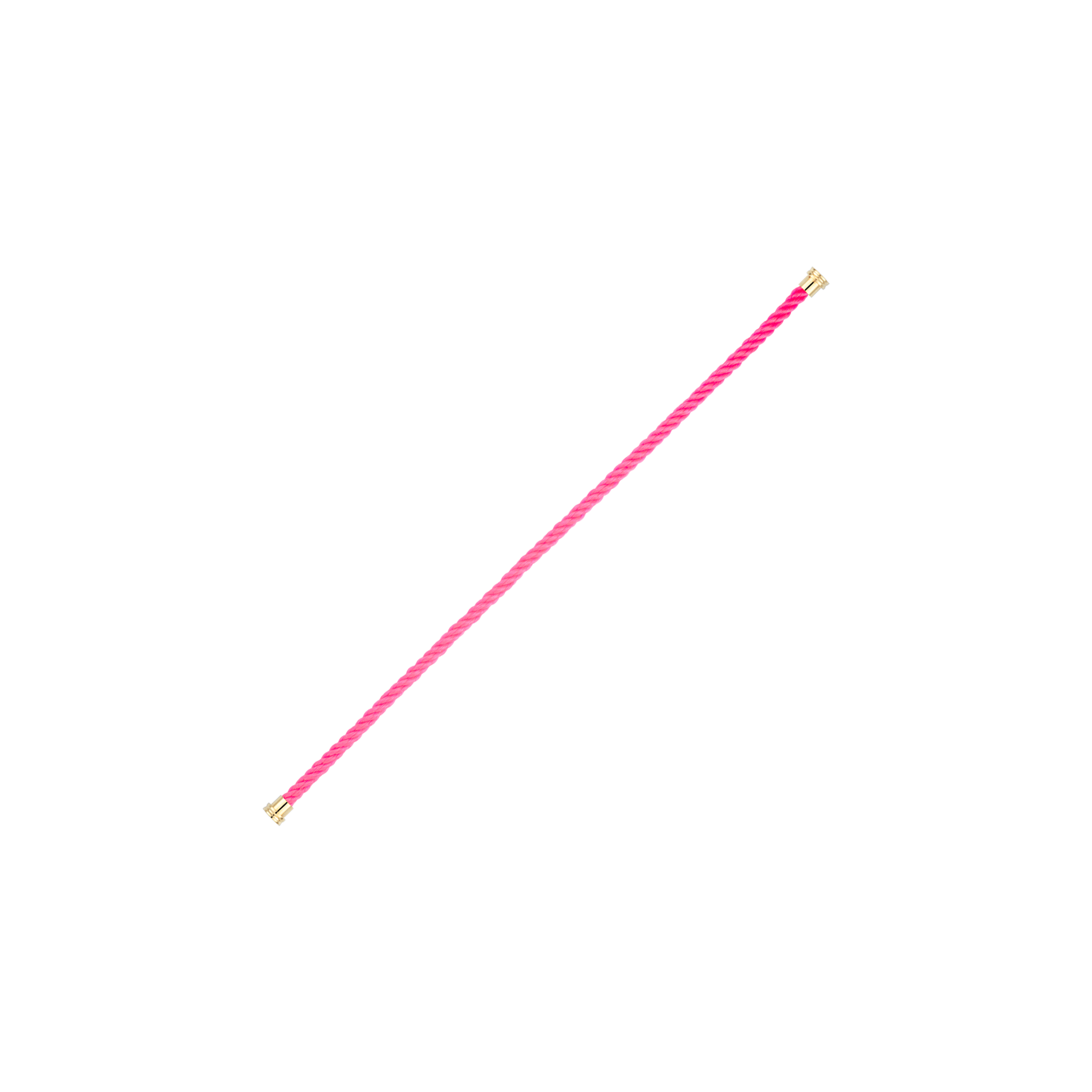 Fred | CABLE NEON ROSA PER BRACCIALE MODELLO MEDIO IN ORO GIALLO - 6B0342 - 6B0342 (2)