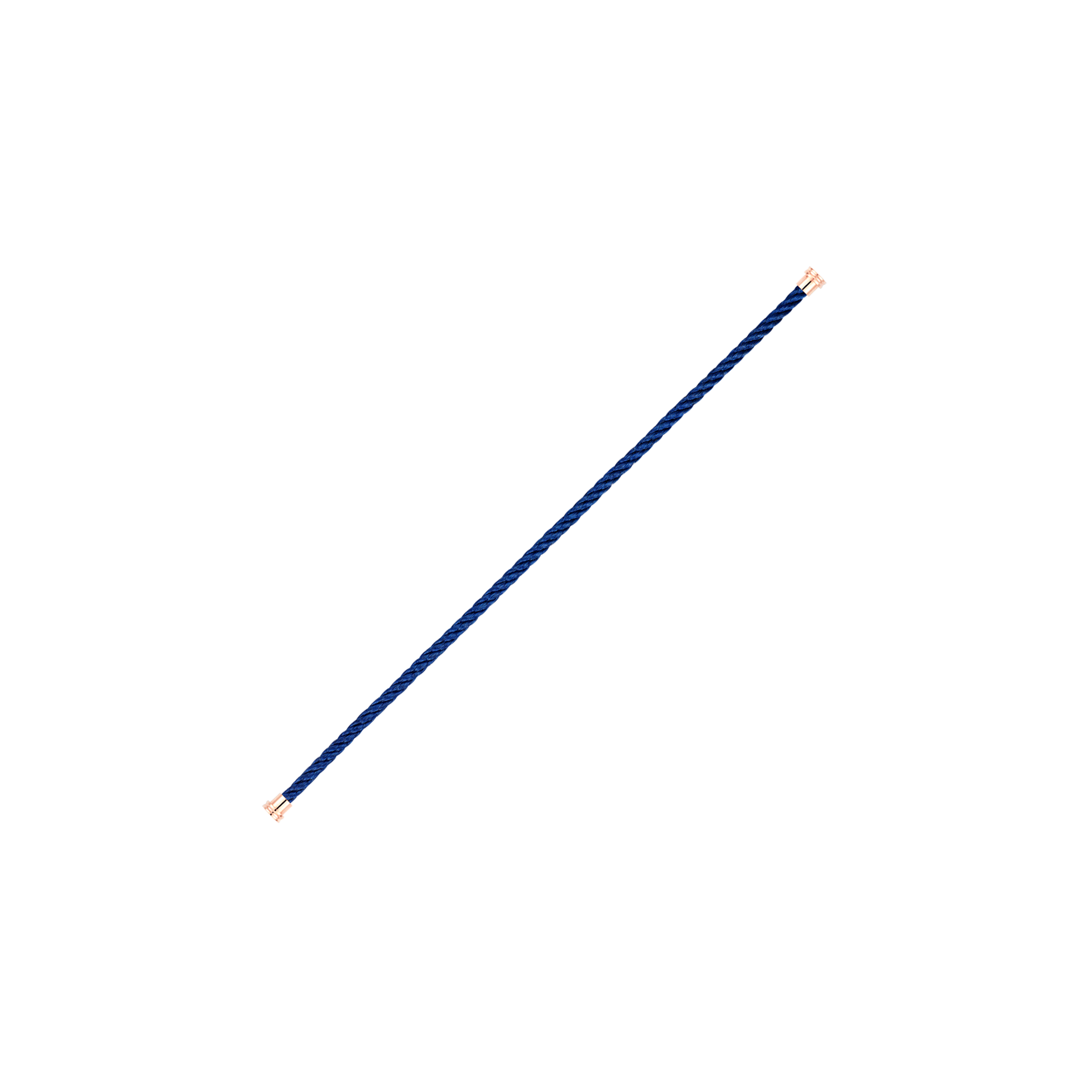 Fred | CABLE BLU NAVY PER BRACCIALE MODELLO MEDIO IN ORO ROSA - 6B1058 - 6B1058 (2)