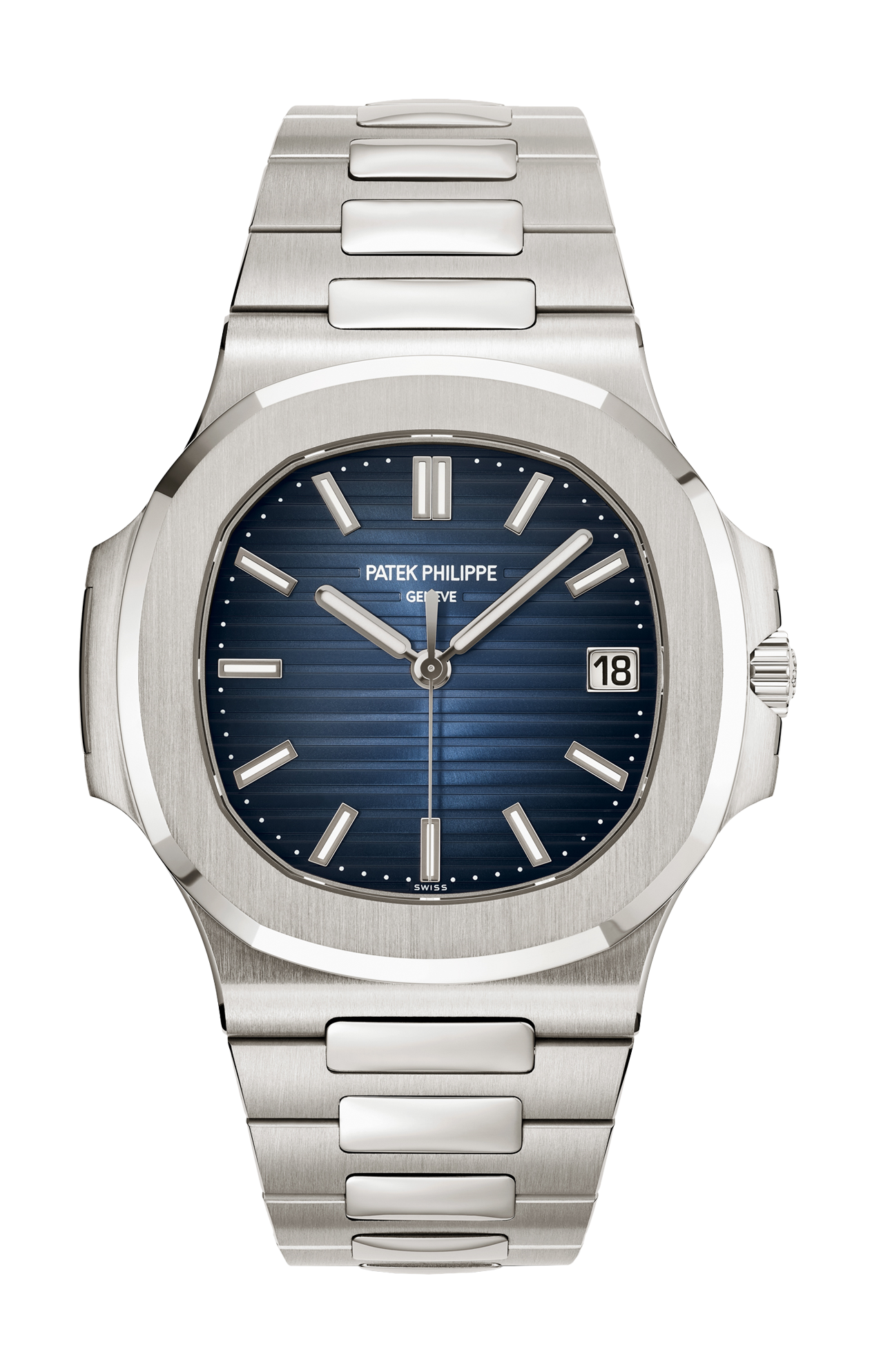 Patek Philippe | NAUTILUS DATARIO, SECONDI AL CENTRO, CARICA AUTOMATICA - 5811/1G-001 (1)