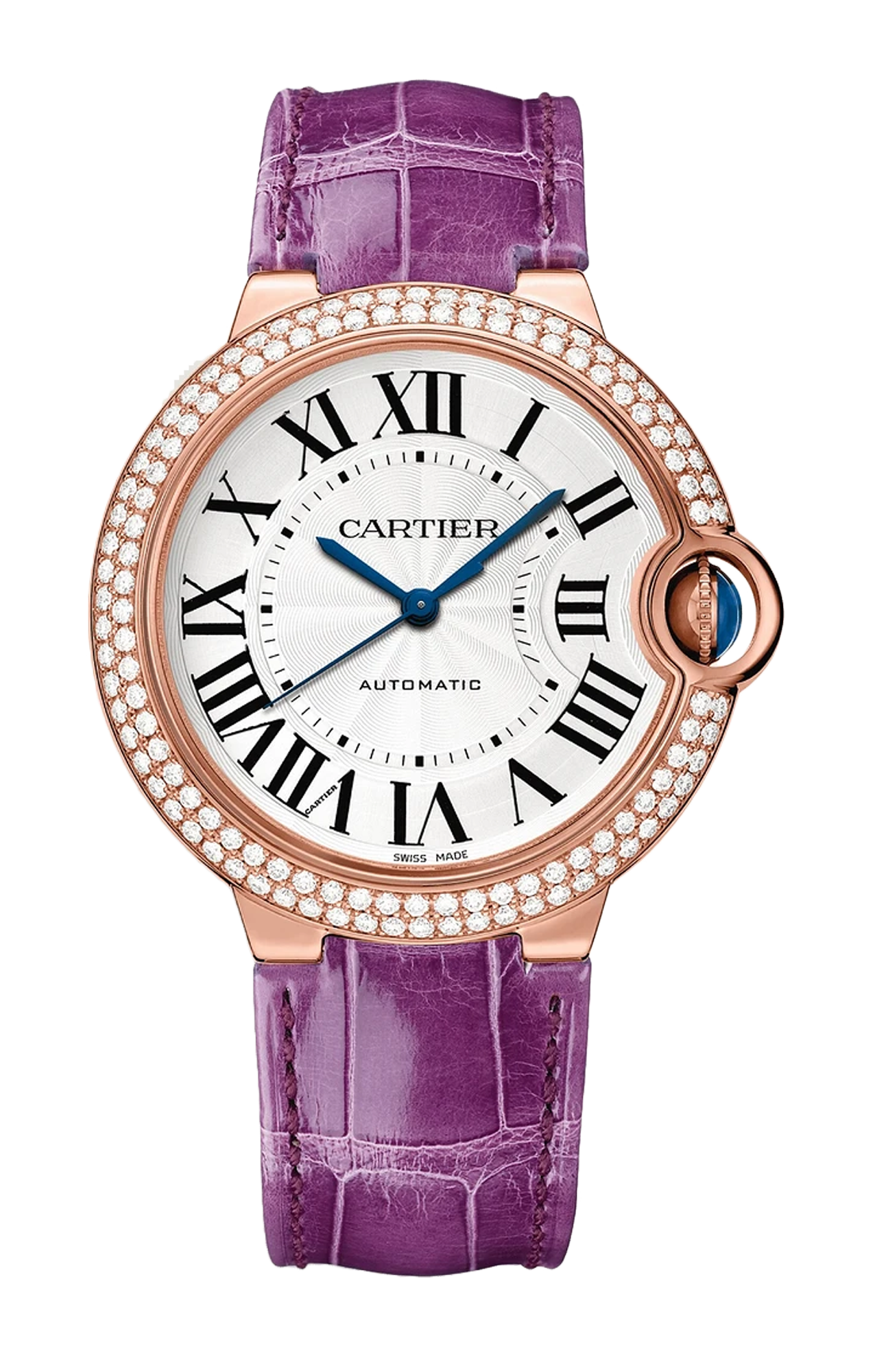 Cartier | BALLON BLEU DE CARTIER 36 MM, AUTOMATICO, ORO ROSA, DIAMANTI - WJBB0050 (1)