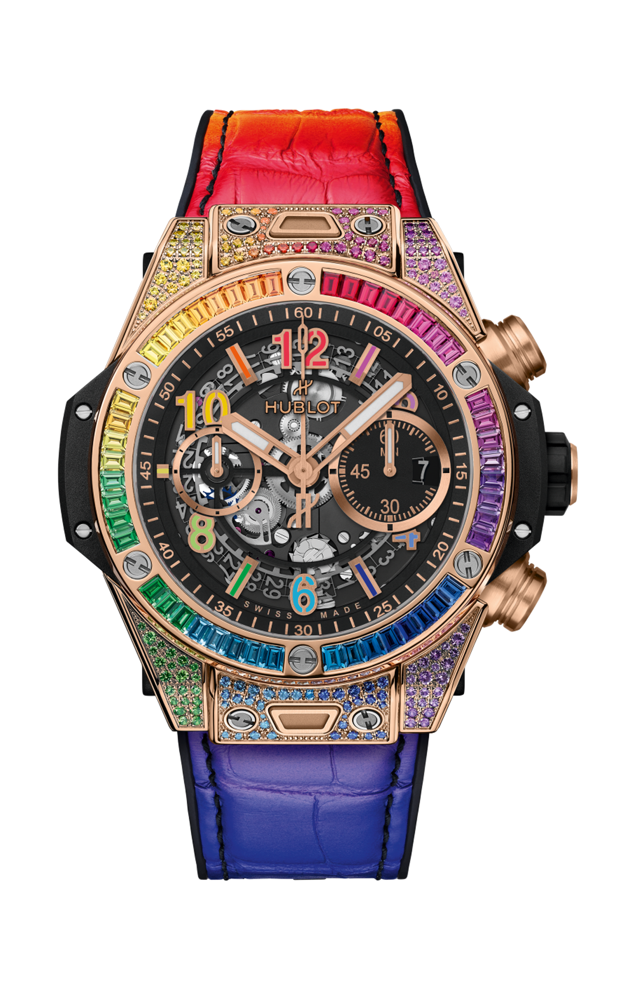 Hublot | BIG BANG UNICO KING GOLD RAINBOW 44 MM - 421.OX.1118.LR.0999 (1)