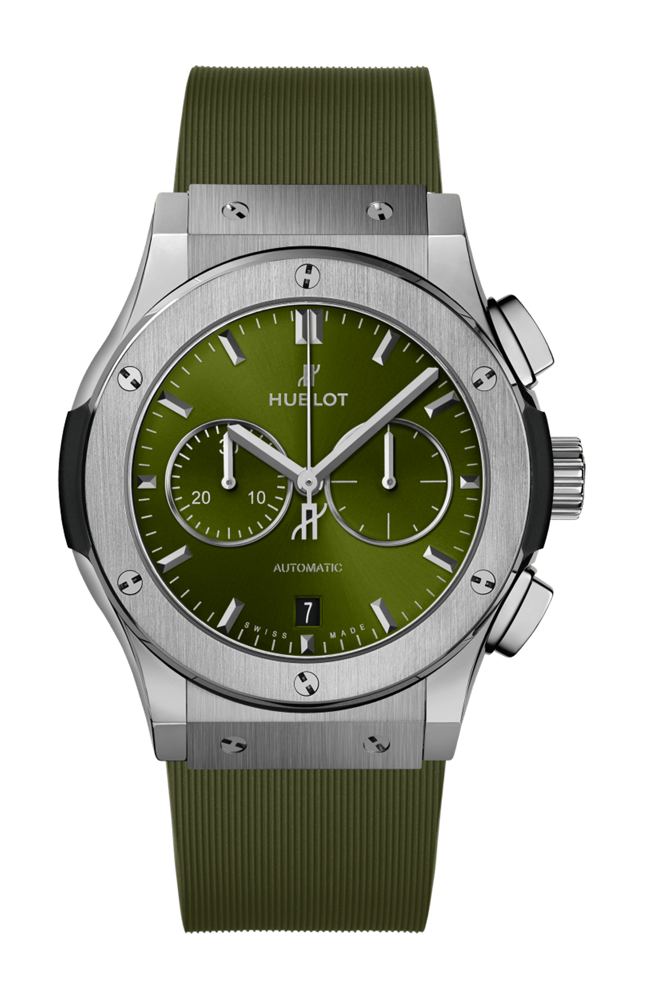 Hublot | CLASSIC FUSION CHRONOGRAPH TITANIUM GREEN 42 MM - 541.NX.8970.RX (1)