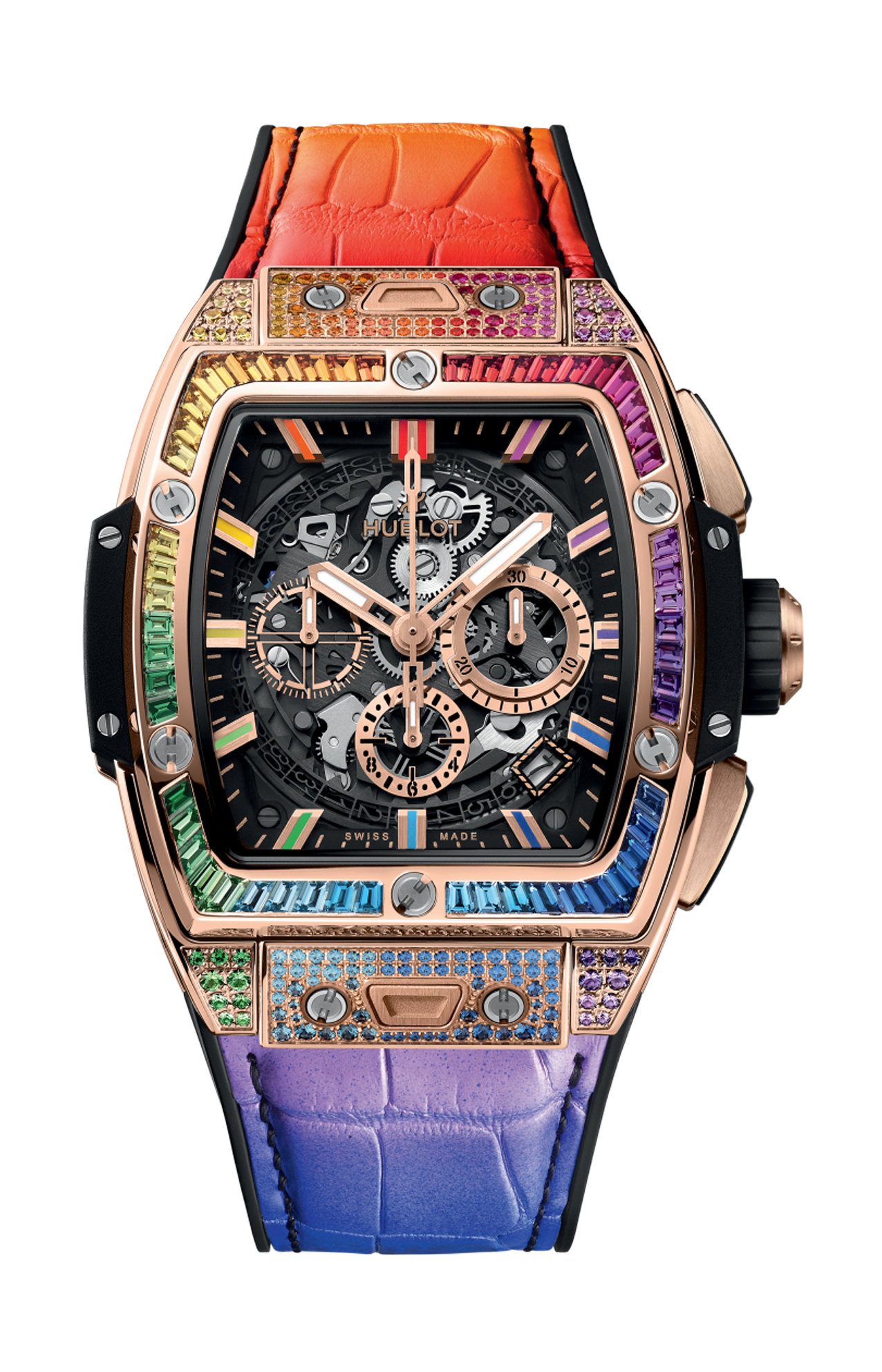 Hublot | SPIRIT OF BIG BANG KING GOLD RAINBOW 42 MM - 642.OX.0118.LR.0999 (1)