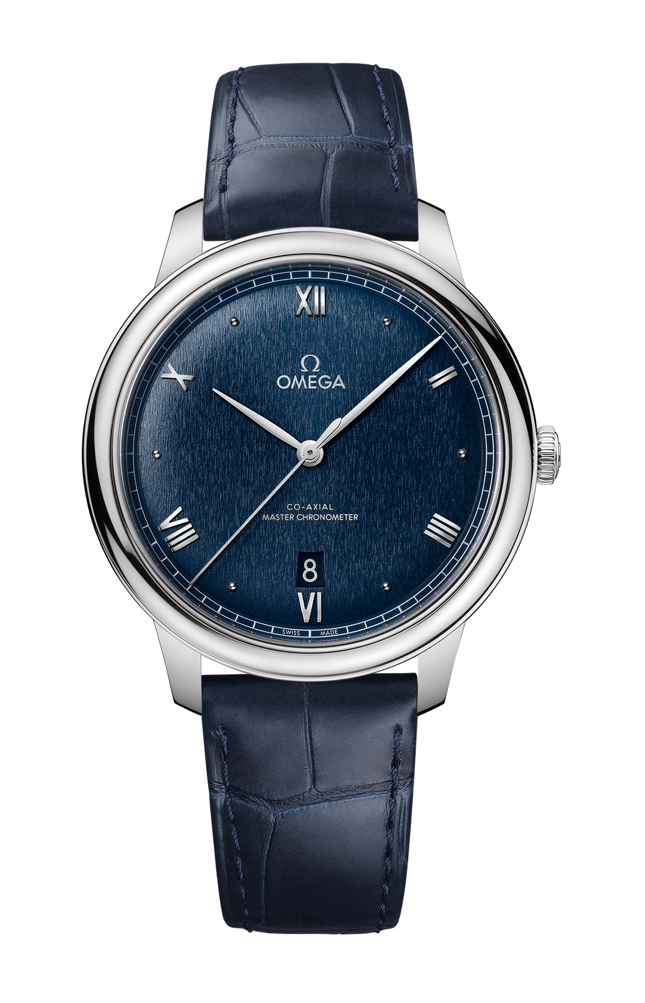 Omega | DE VILLE PRESTIGE 40 MM, ACCIAIO SU PELLE - 434.13.40.20.03.001 (1)