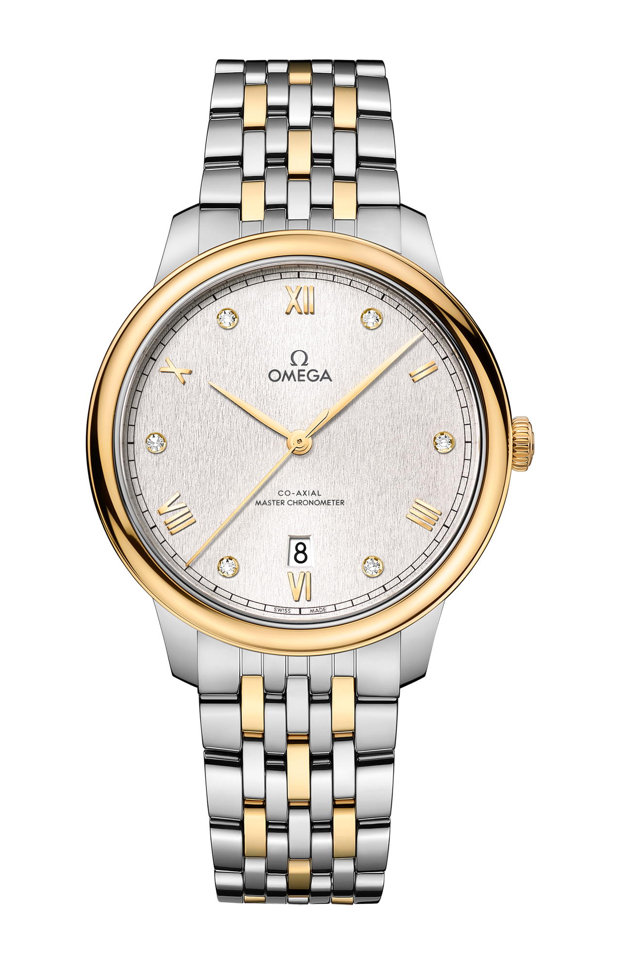 Omega | DE VILLE PRESTIGE 40 MM, ACCIAIO-ORO GIALLO SU ACCIAIO-ORO GIALLO - 434.20.40.20.52.001 (1)