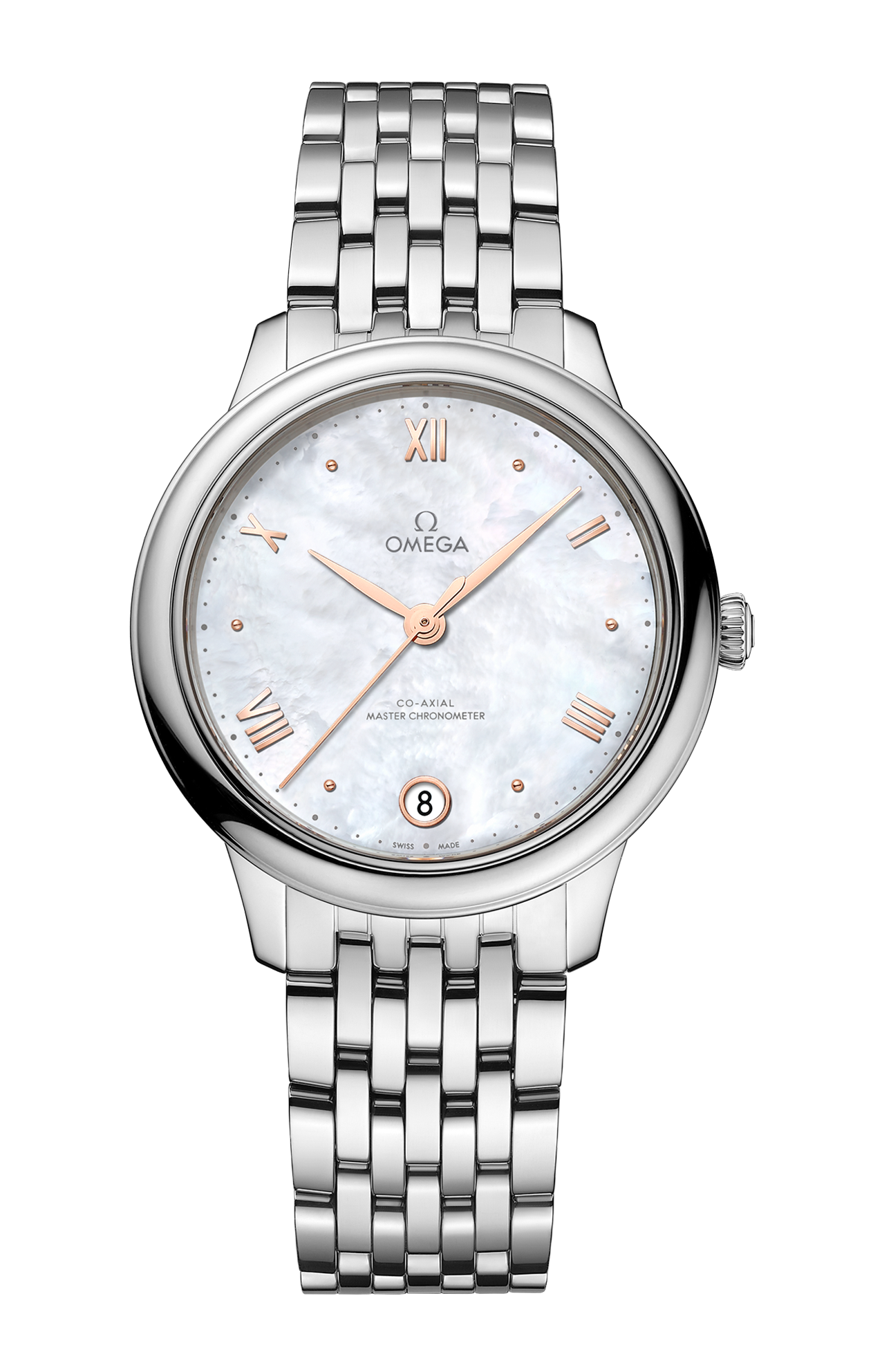 Omega | DE VILLE PRESTIGE 34 MM, ACCIAIO SU ACCIAIO - 434.10.34.20.05.001 (1)