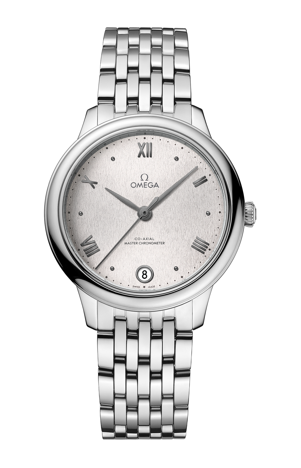 Omega | DE VILLE PRESTIGE 34 MM, ACCIAIO SU ACCIAIO - 434.10.34.20.02.001 (1)