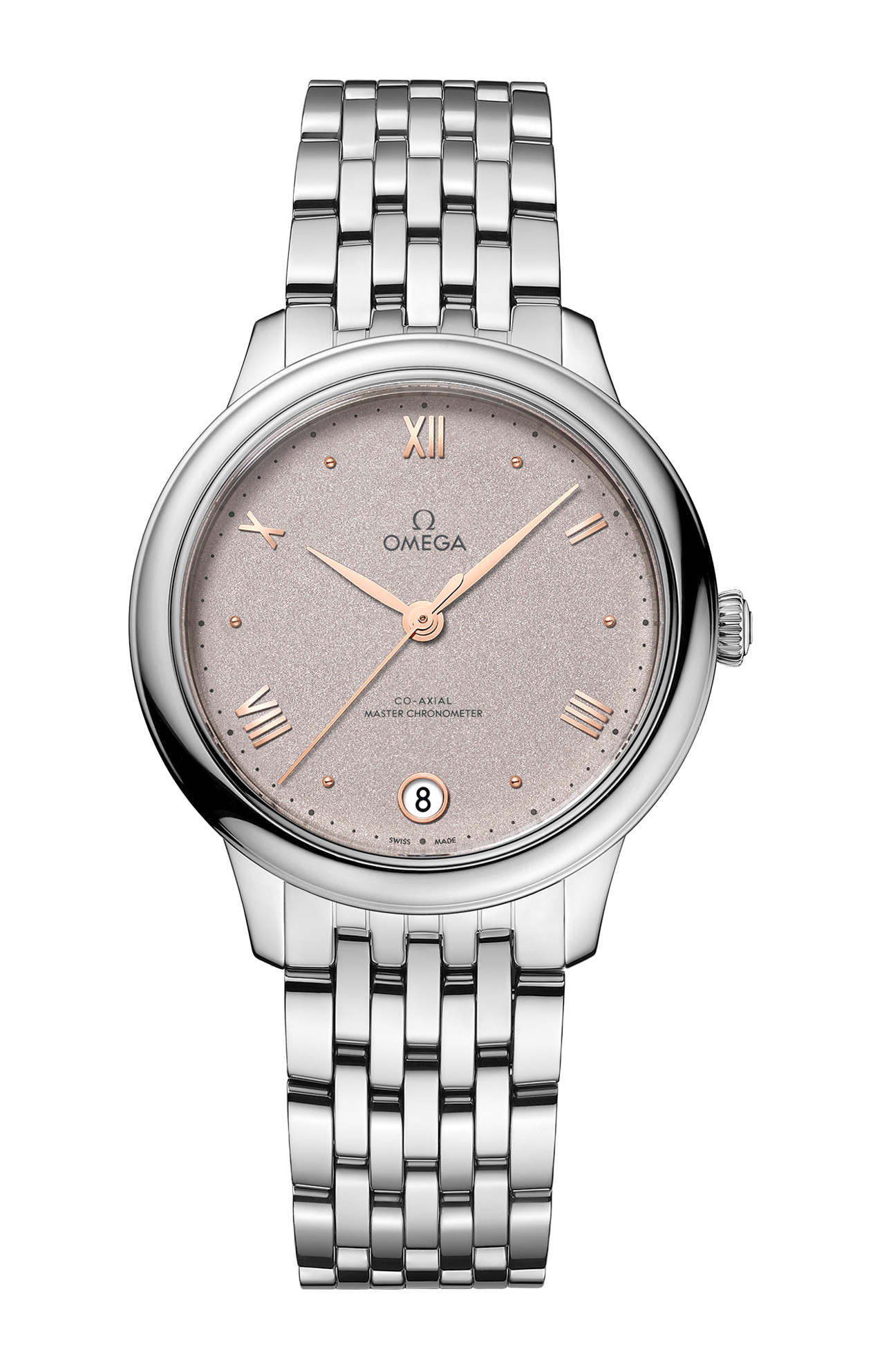 Omega | DE VILLE PRESTIGE 34 MM, ACCIAIO SU ACCIAIO - 434.10.34.20.02.002 (1)