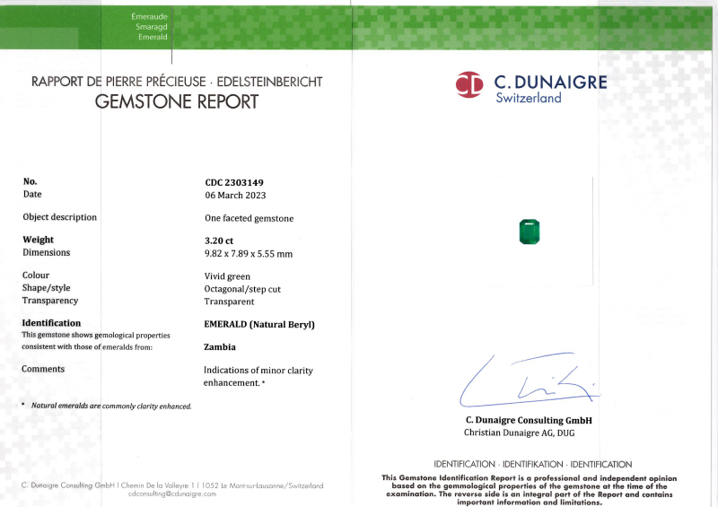 Bartorelli Italian Jewels | ANELLO IN ORO BIANCO CON SMERALDO CENTRALE E CONTORNO DIAMANTI - 326-CONT-AN (4)