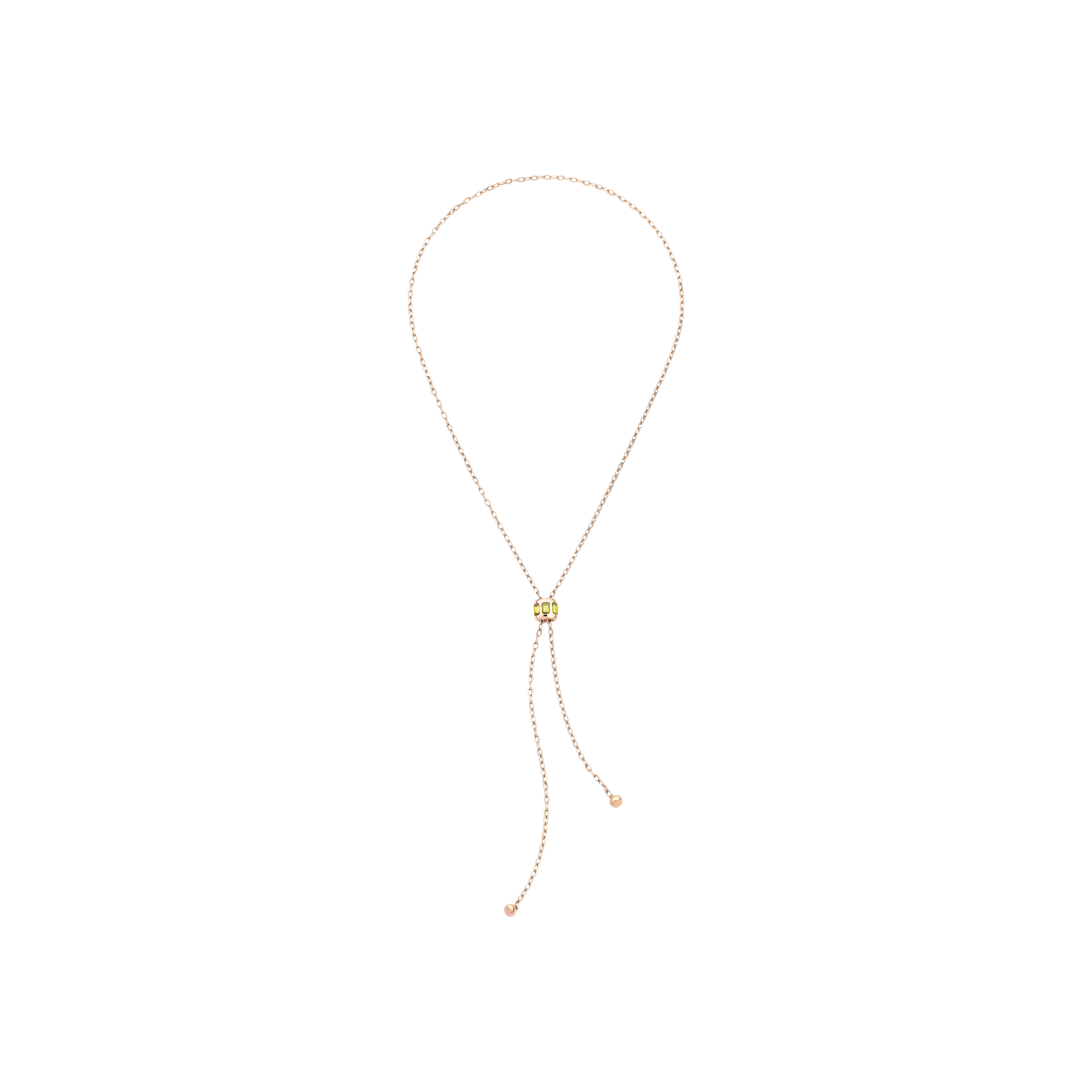 Pomellato | COLLANA ICONICA IN ORO ROSA E PERIDOTO - PCC3020O7000000EY - PCC3020O7000000EY (1)