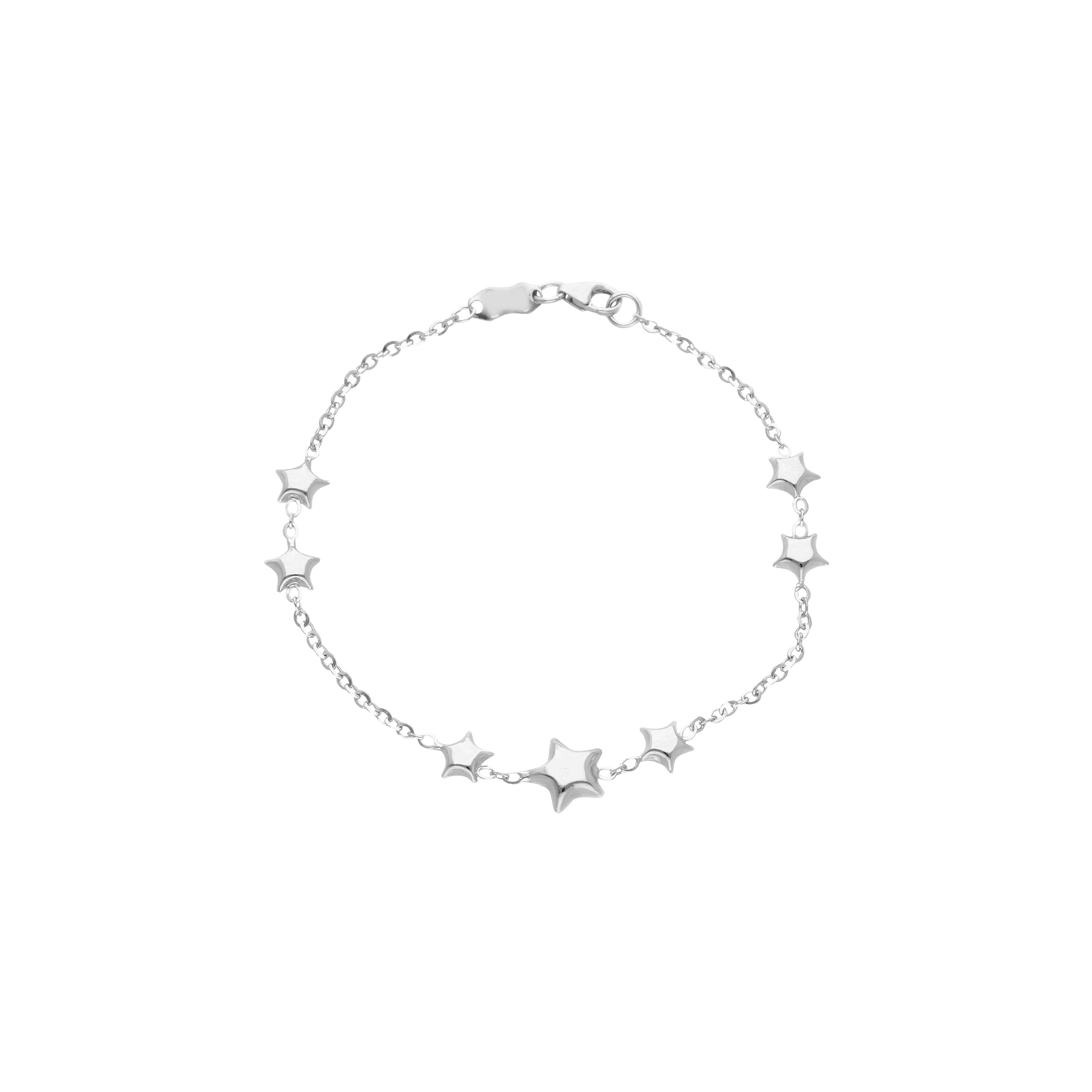 Bartorelli Italian Jewels | BRACCIALE STELLE IN ORO BIANCO - 166121 (1)