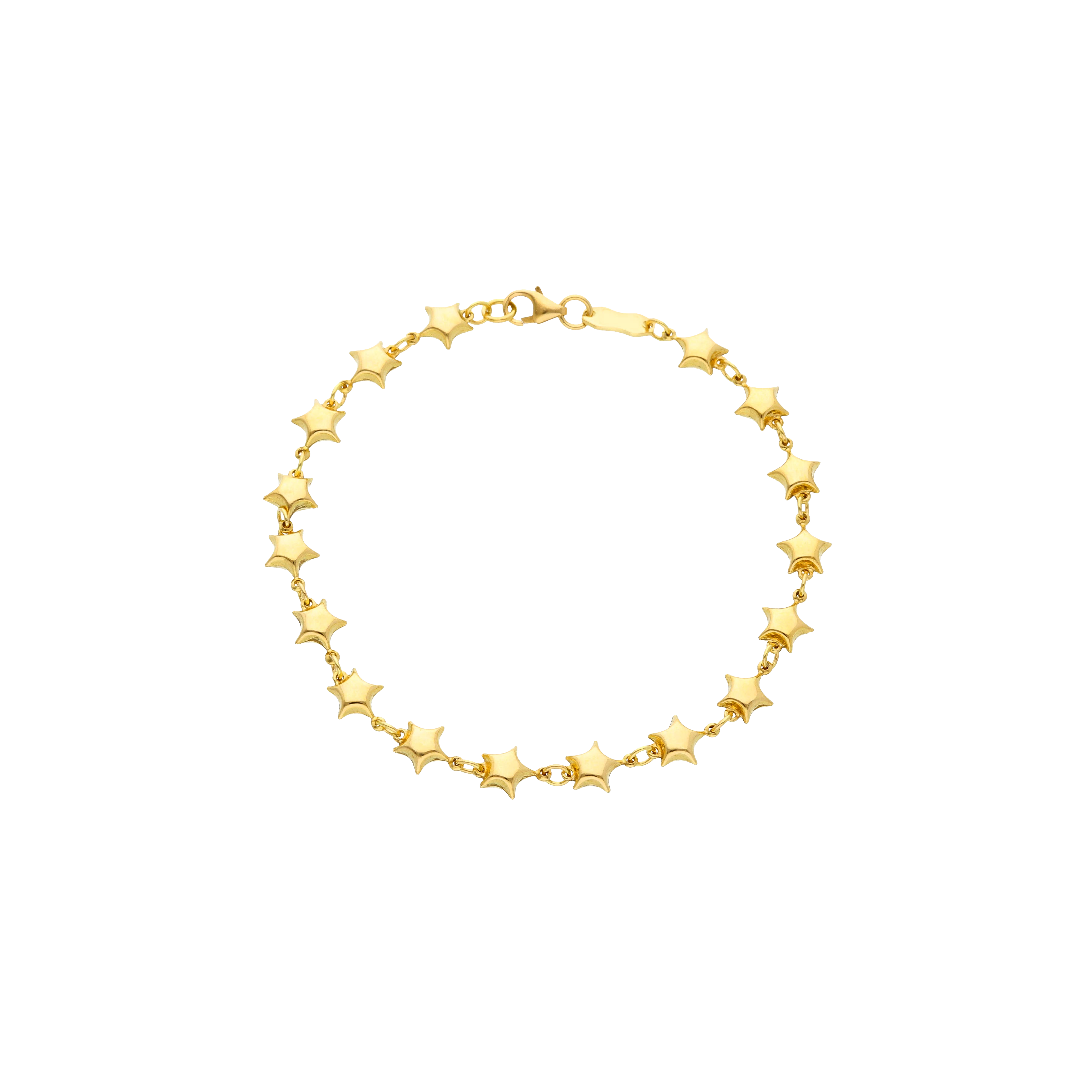 Bartorelli Italian Jewels | BRACCIALE STELLE IN ORO GIALLO - 166097 (1)