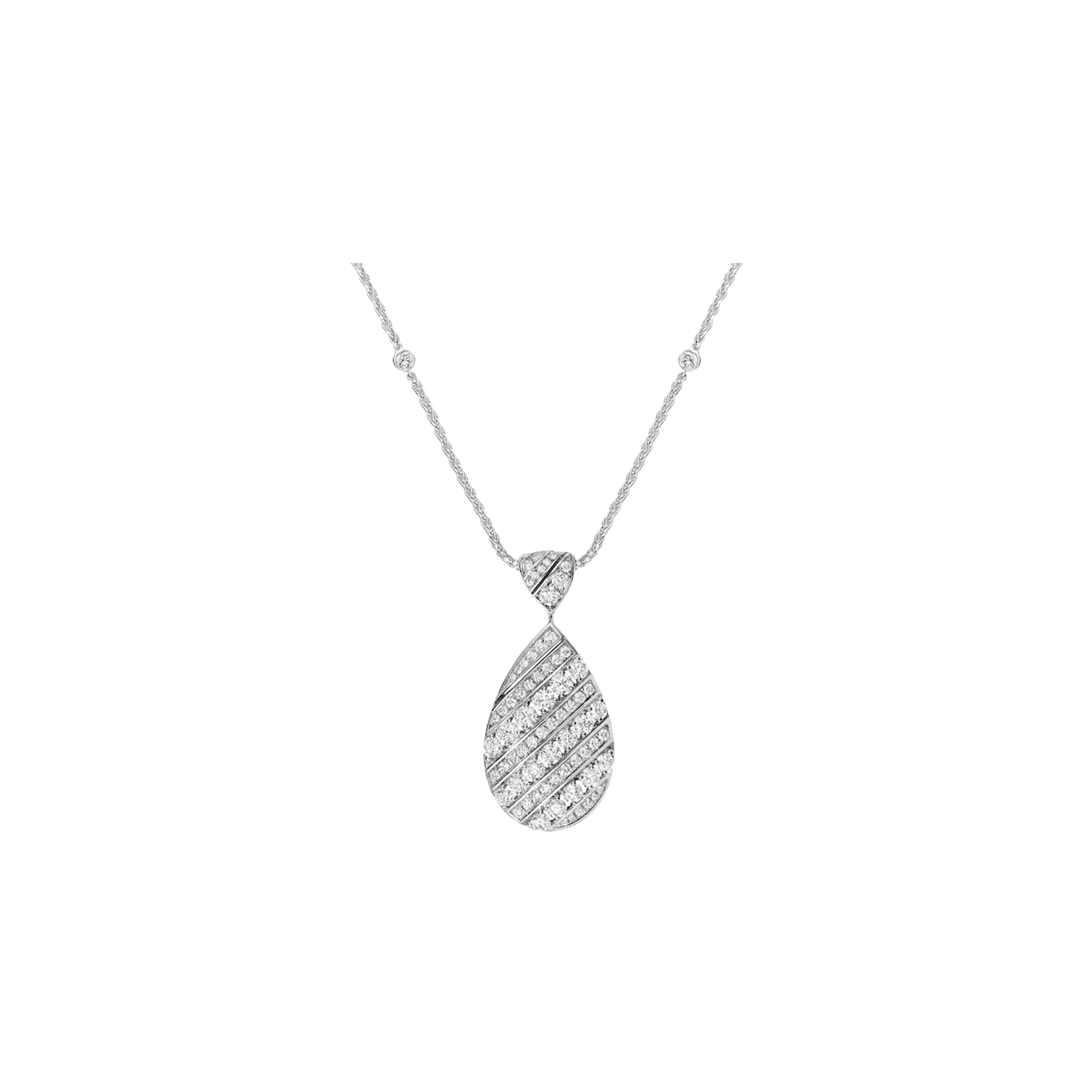 Chaumet | CHAUMET - COLLANA JOS&Eacute;PHINE AIGRETTE IN ORO BIANCO E PAV&Eacute; DI DIAMANTI - 085358 - 085358 (1)