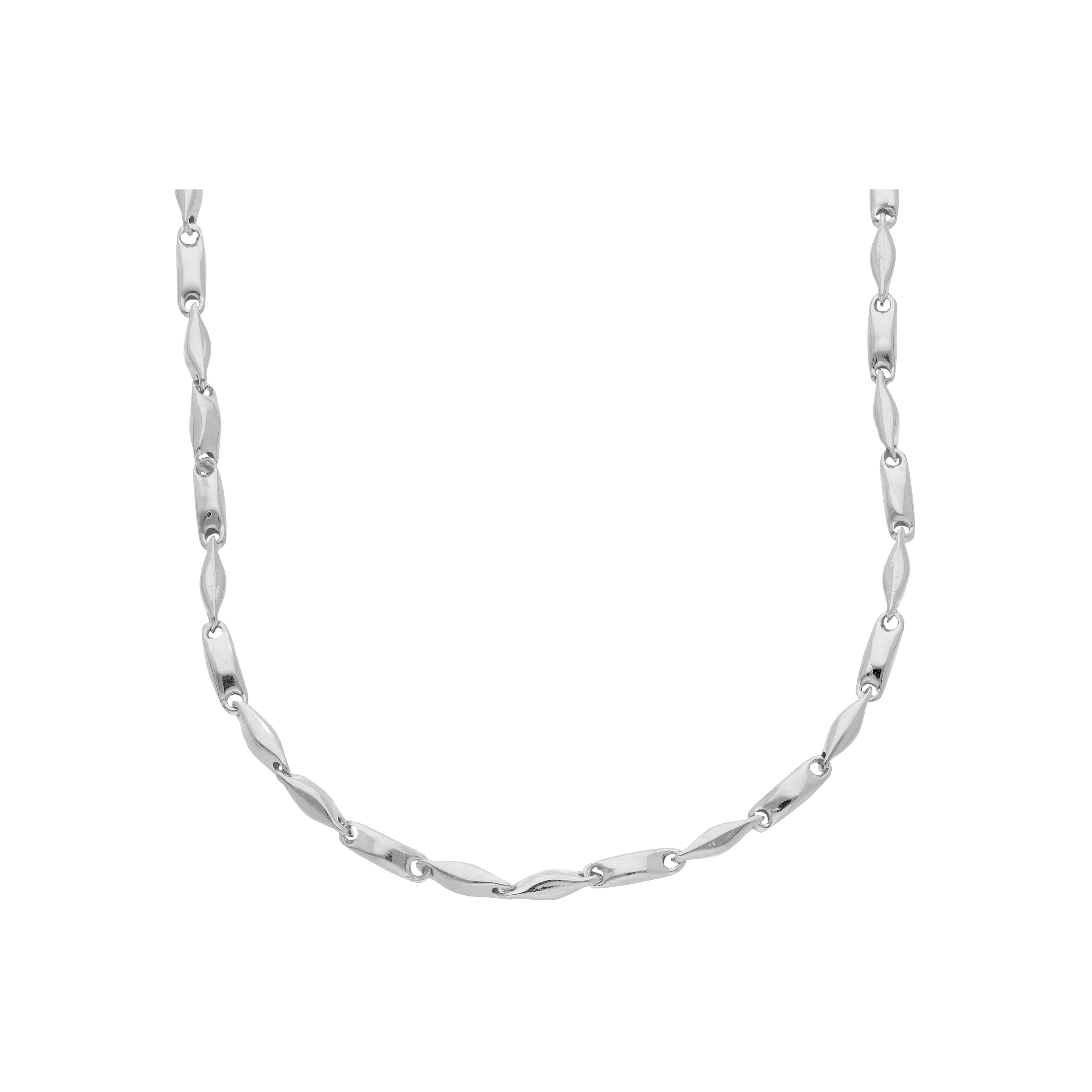 Bartorelli Italian Jewels | CATENA IN ORO BIANCO - VIR222BB50 (1)