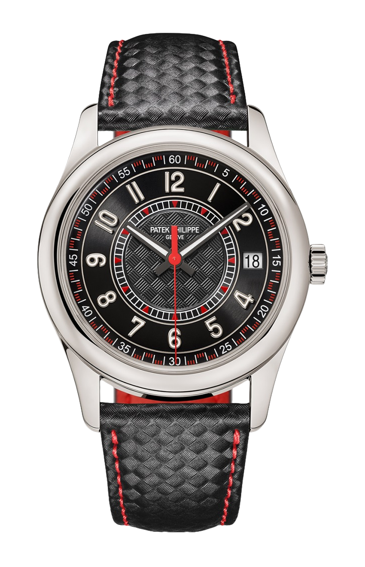 Patek Philippe | CALATRAVA DATARIO, SECONDI AL CENTRO, CARICA AUTOMATICA - 6007G-010 (1)