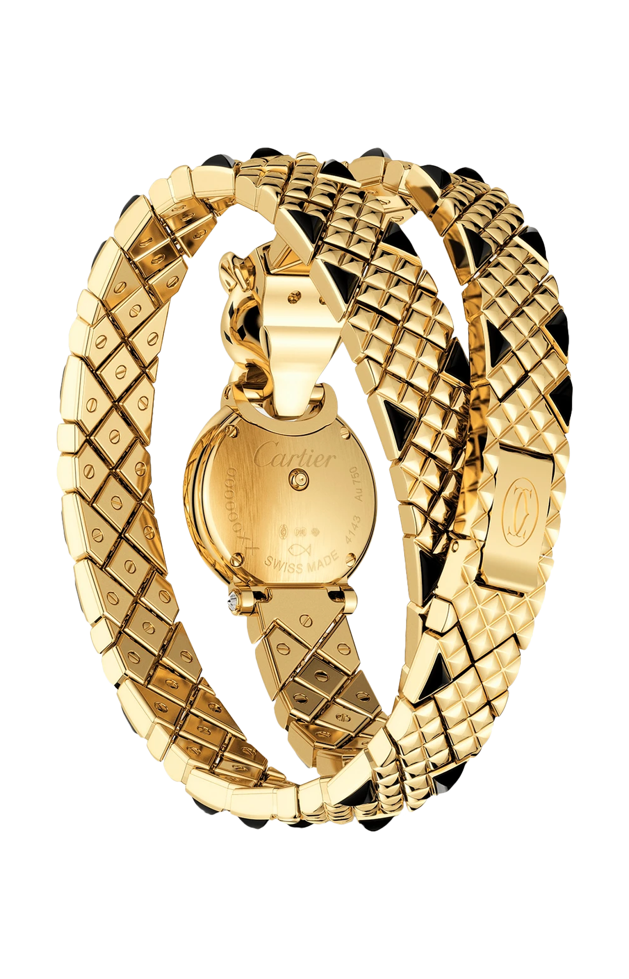 Cartier | LA PANTH&Egrave;RE DE CARTIER, ORO GIALLO, DIAMANTI, TSAVORITE, QUARZO - HPI01728 (2)