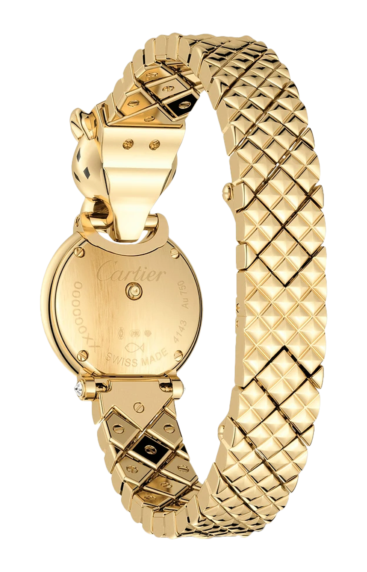 Cartier | LA PANTH&Egrave;RE DE CARTIER, ORO GIALLO, DIAMANTI, TSAVORITE, QUARZO - HPI01725 (2)