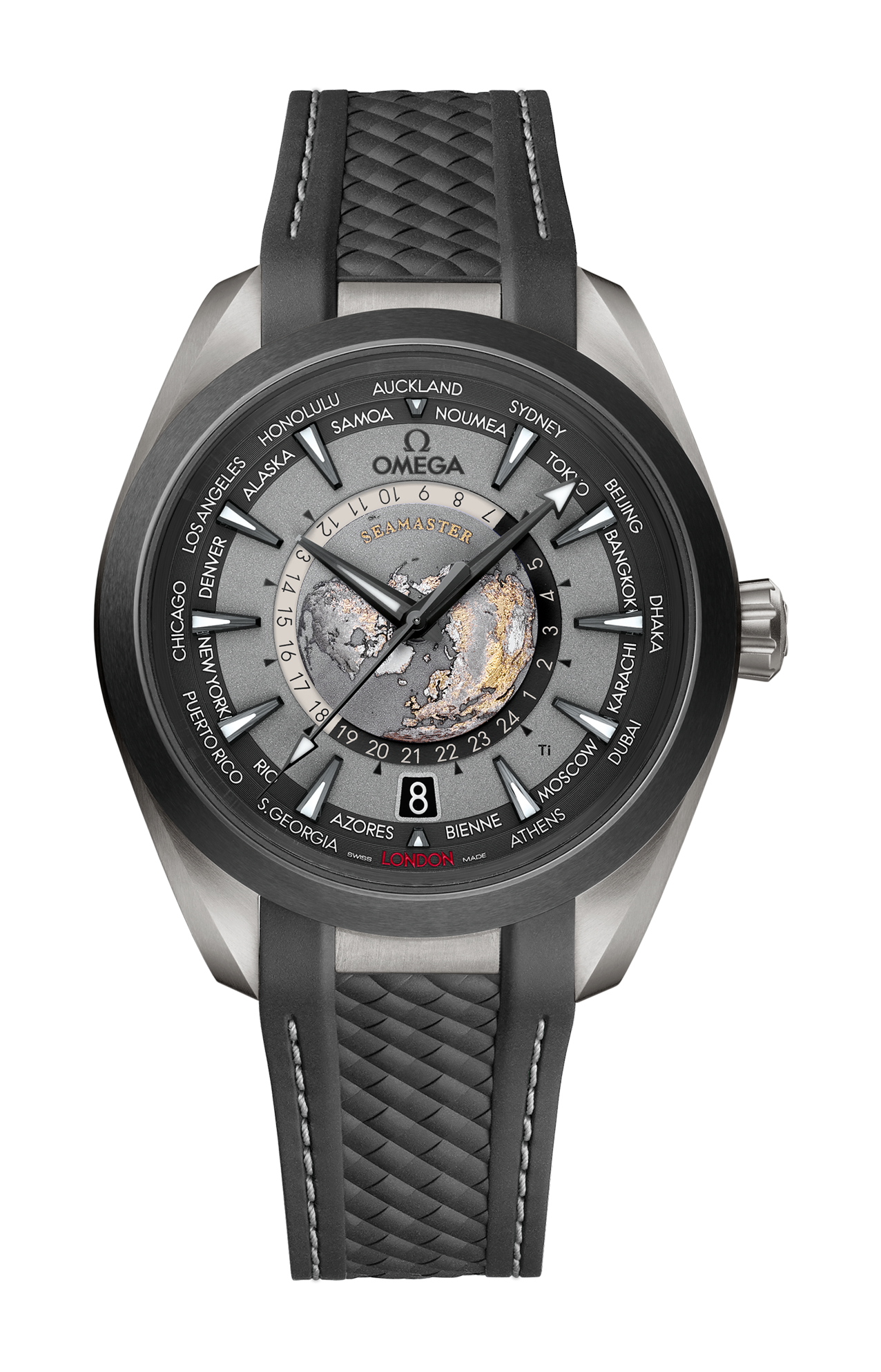 Omega | SEAMASTER AQUA TERRA 150M 43 MM, TITANIO SU CAUCCI&Ugrave; - 220.92.43.22.99.001 (1)