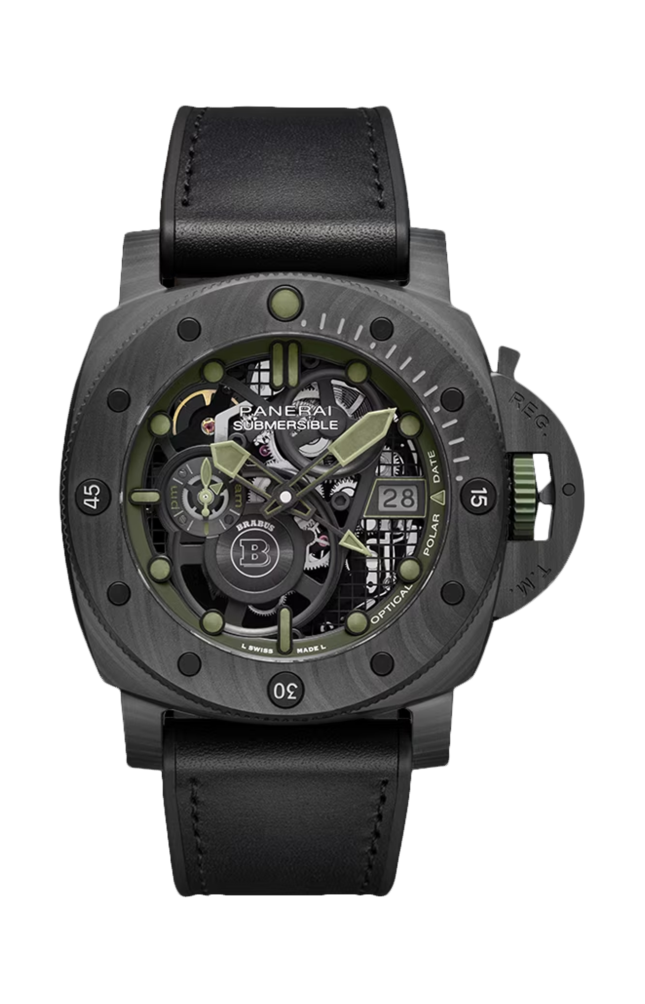 Panerai | SUBMERSIBLE S BRABUS CARBOTECH&trade; 47 MM LIMITED EDITION - PAM01283 (1)
