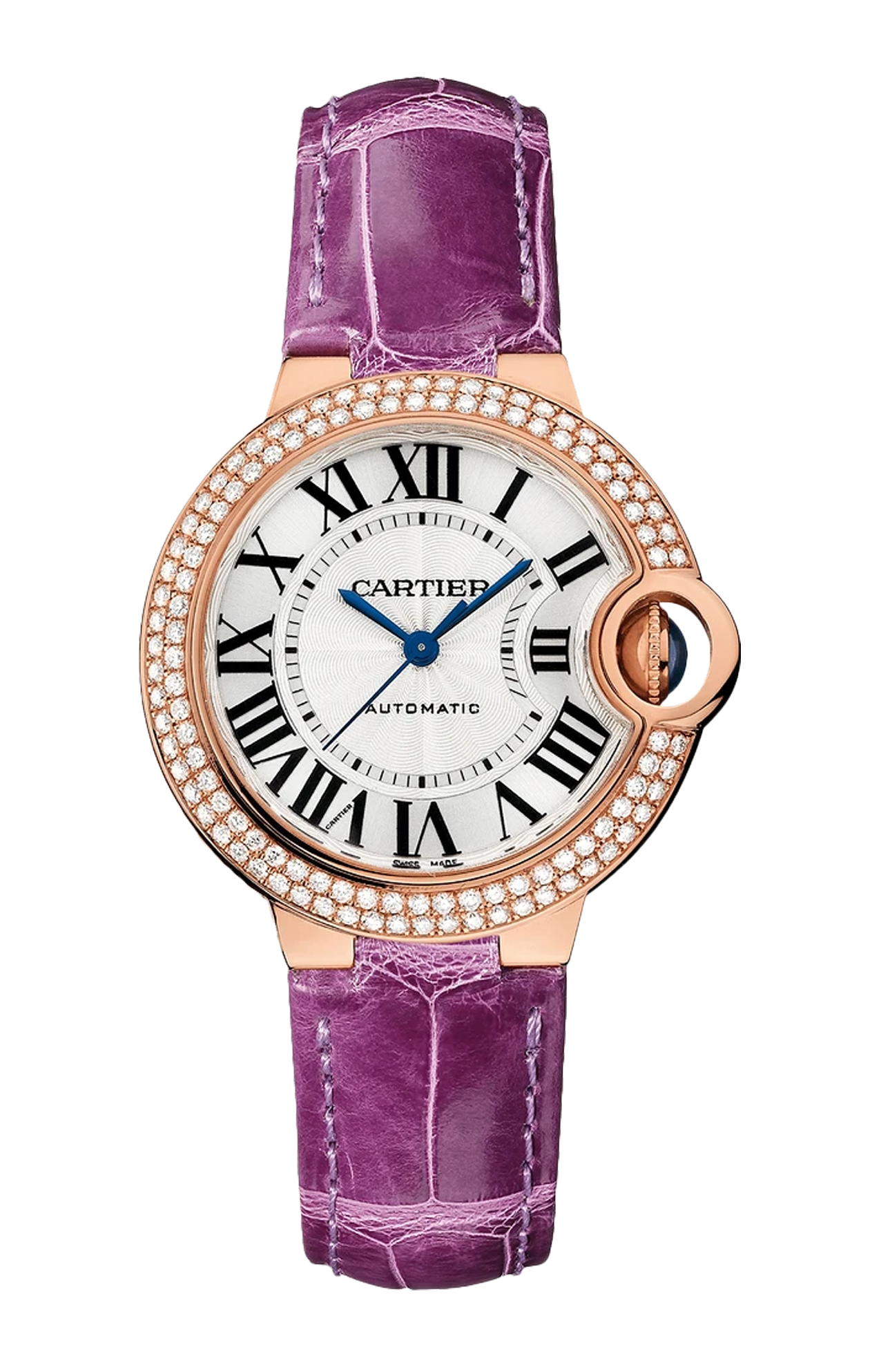 Cartier | BALLON BLEU DE CARTIER 33 MM, AUTOMATICO, ORO ROSA, DIAMANTI - WJBB0051 (1)