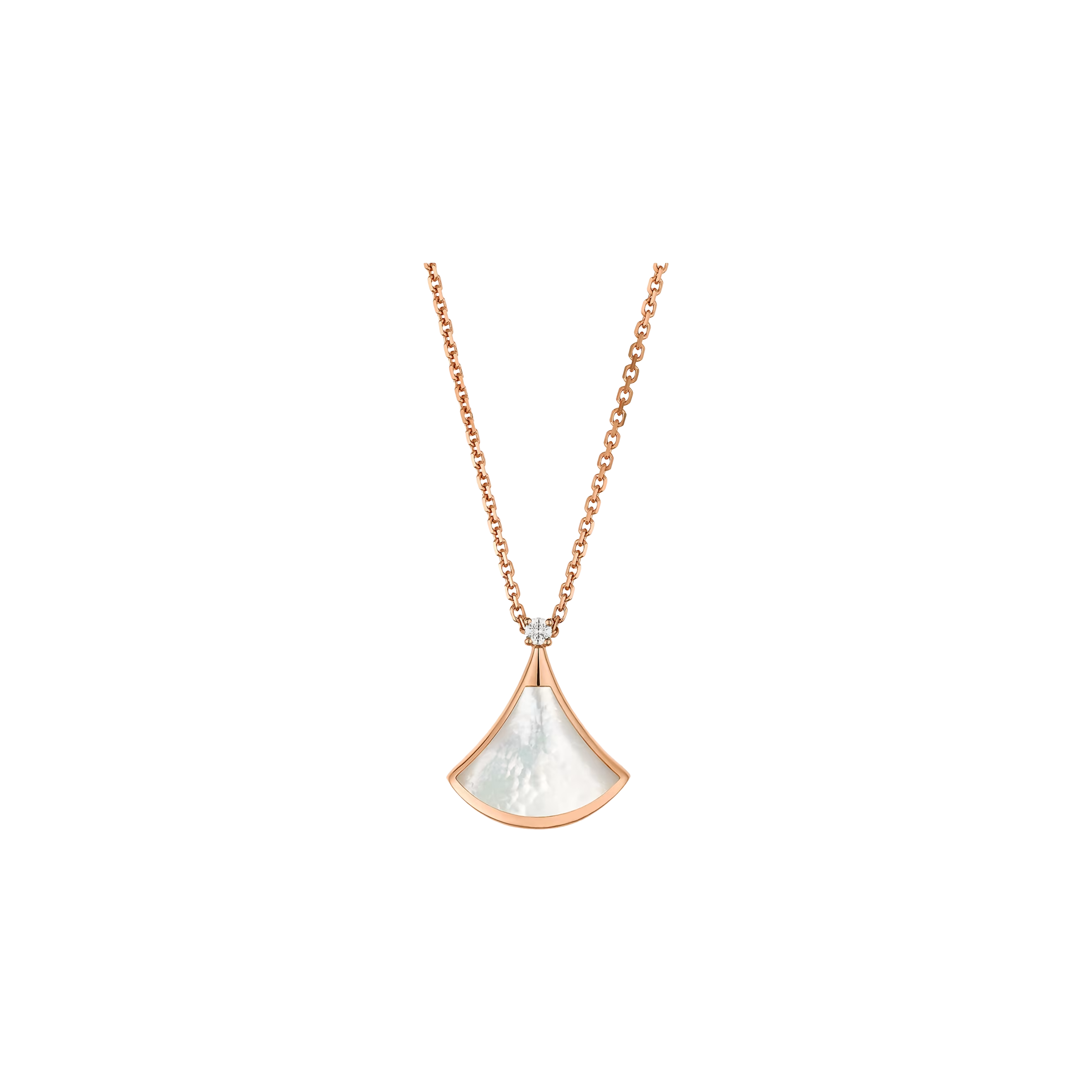 Bulgari | COLLANA DIVAS' DREAM IN ORO ROSA, DIAMANTE E MADREPERLA - 359986 - CL859867 (1)