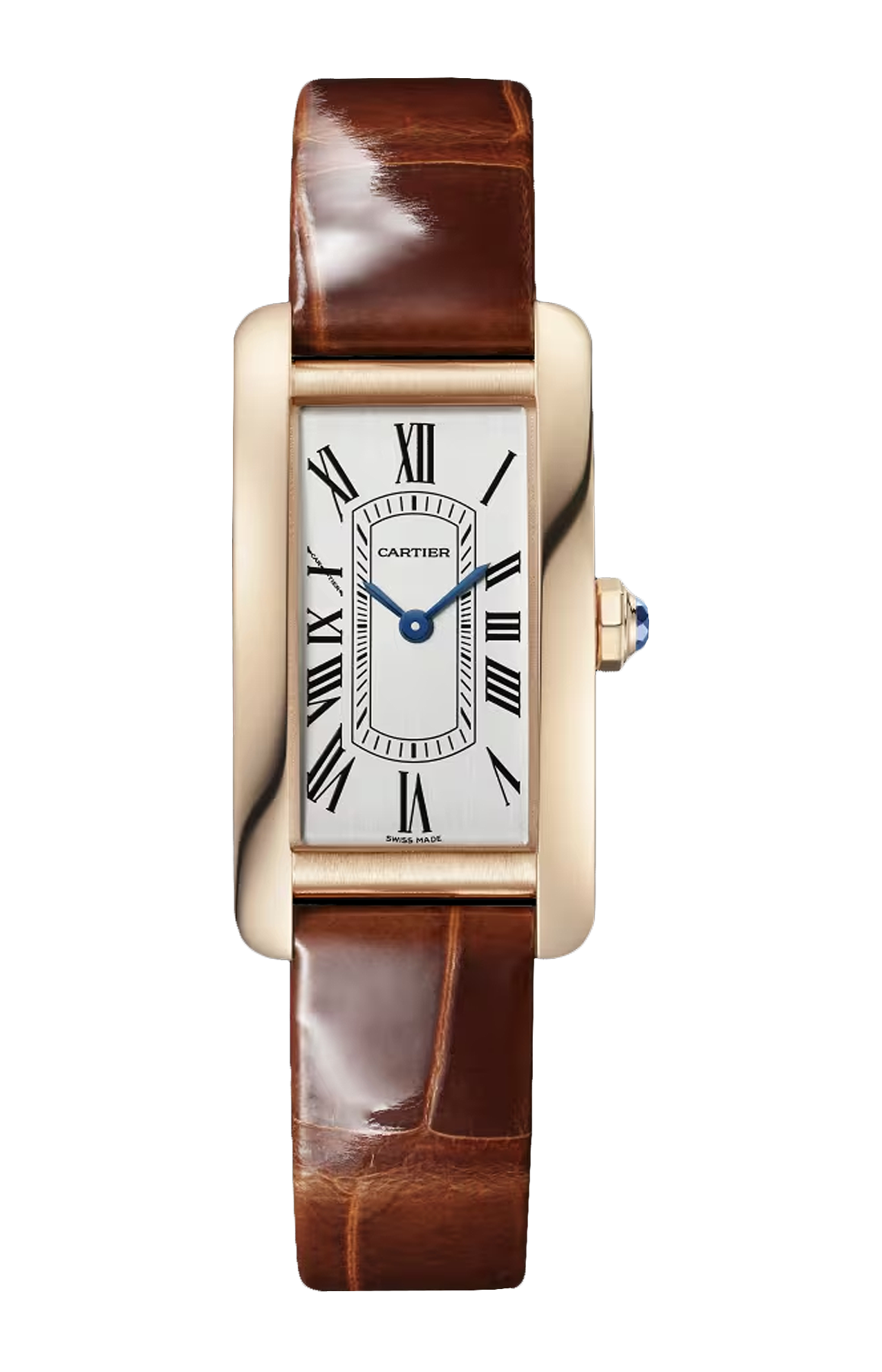 Cartier | TANK AM&Eacute;RICAINE, MODELLO PICCOLO, ORO ROSA, QUARZO - WGTA0340 (1)