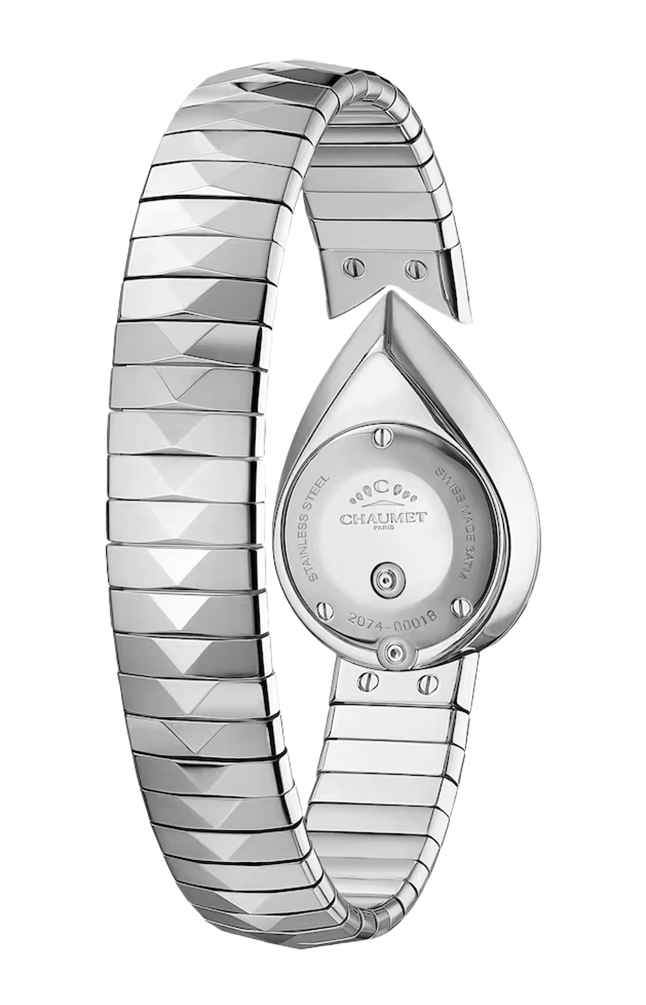 Chaumet | JOS&Eacute;PINE AIGRETTE, ACCIAIO E DIAMANTI - W85373 (2)