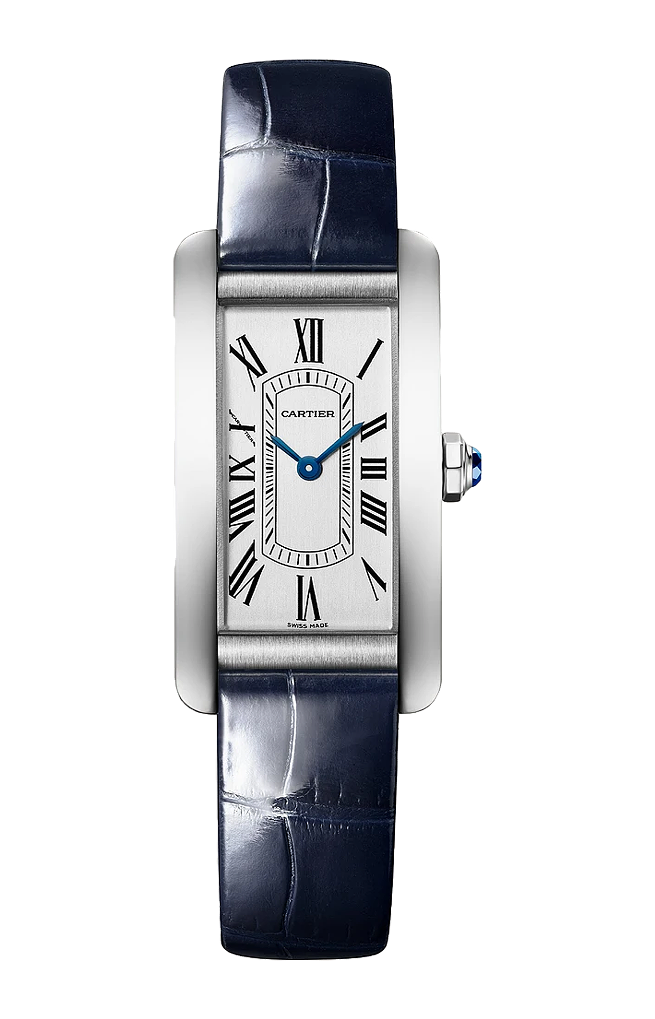 Cartier | TANK AM&Eacute;RICAINE, MODELLO PICCOLO, ACCIAIO, QUARZO - WSTA0117 (1)