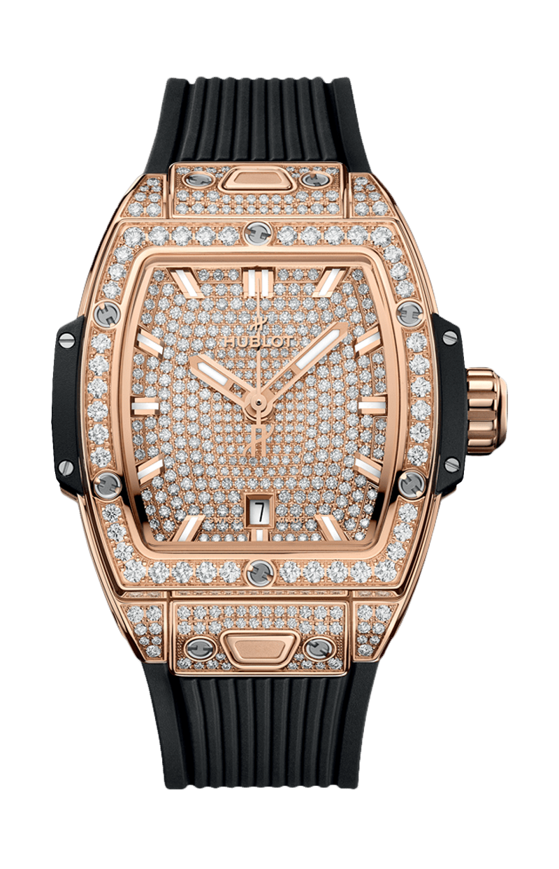 Hublot | SPIRIT OF BIG BANG KING GOLD FULL PAV&Eacute; 32 MM - 682.OX.9000.RX.1604 (1)