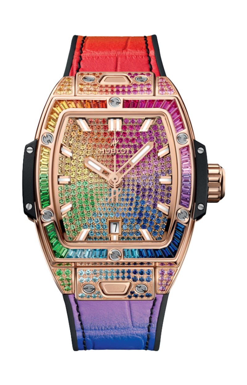 Hublot | SPIRIT OF BIG BANG KING GOLD RAINBOW 32 MM - 682.OX.9900.LR.0999 (1)