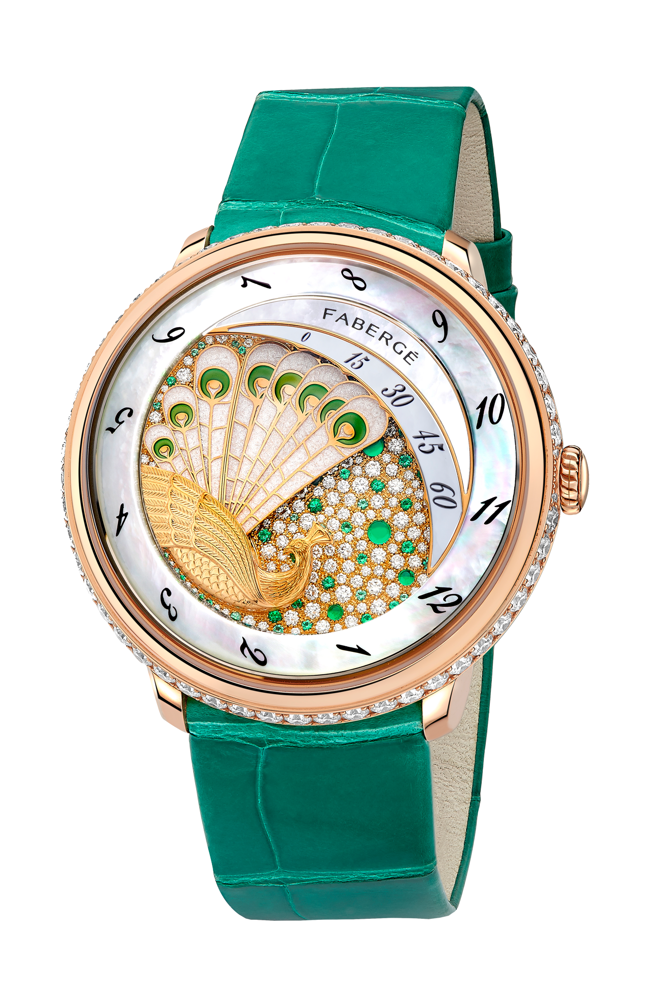 Faberg&eacute; | COMPLIQU&Eacute;E PEACOCK EMERALD - 797WA1542 (1)